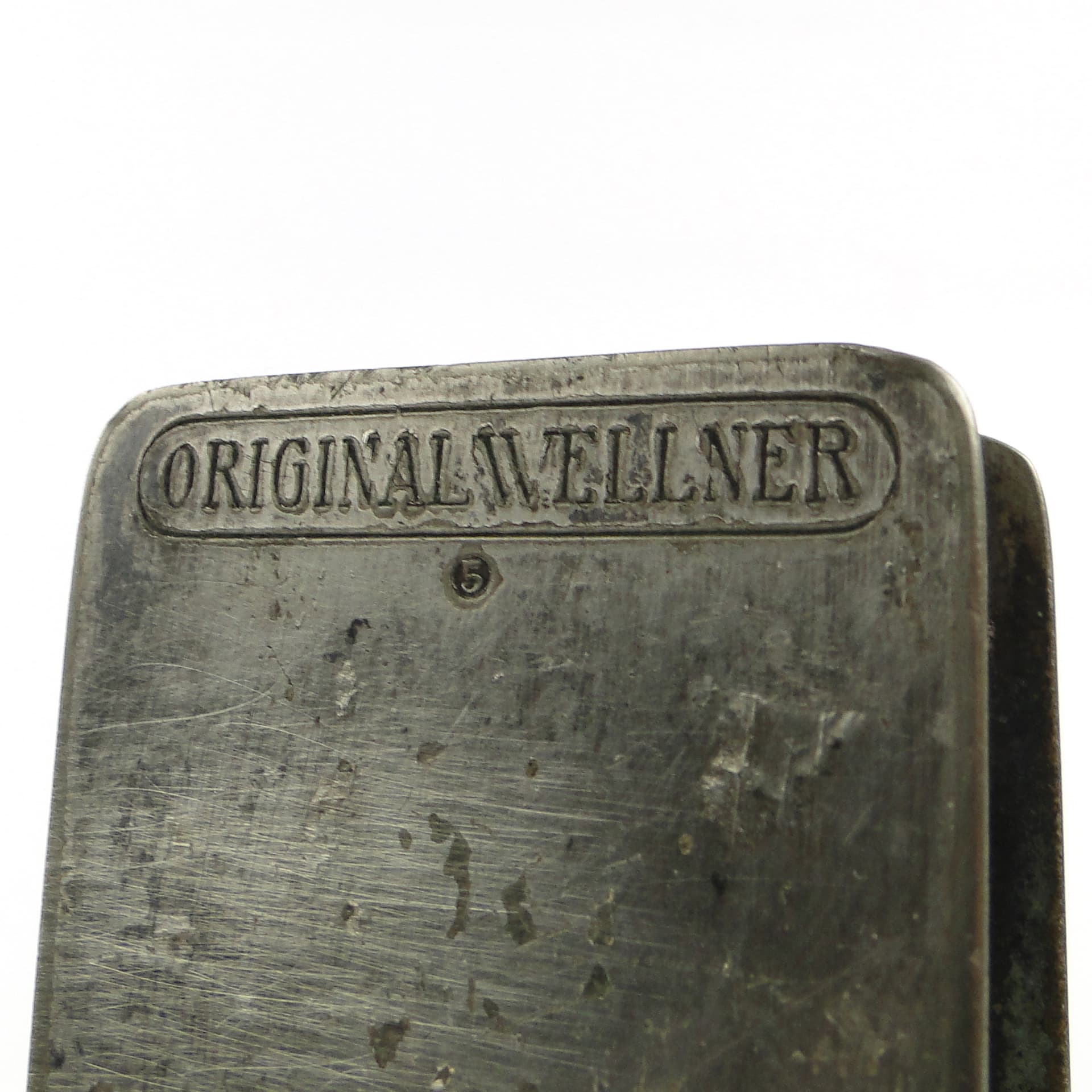 Art Deco match holder and ashtray, silver-plated brass, Wellner, Germany, 1930s. - 105546