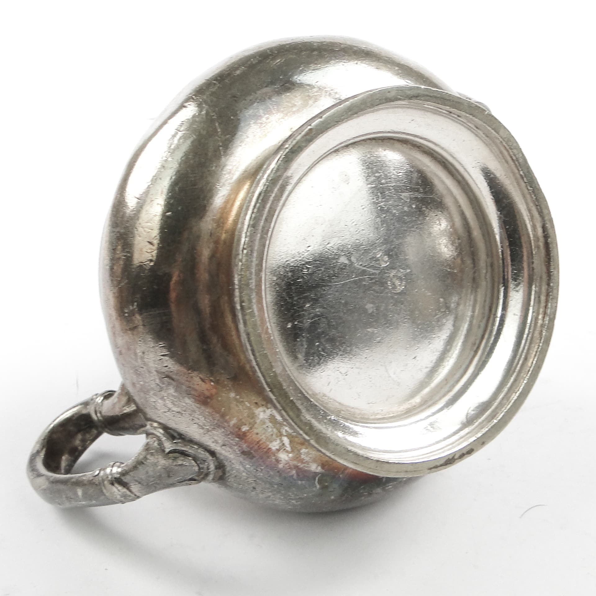 Art Nouveau sugar bowl, silver-plated brass, Germany, early 20th c. - 105558