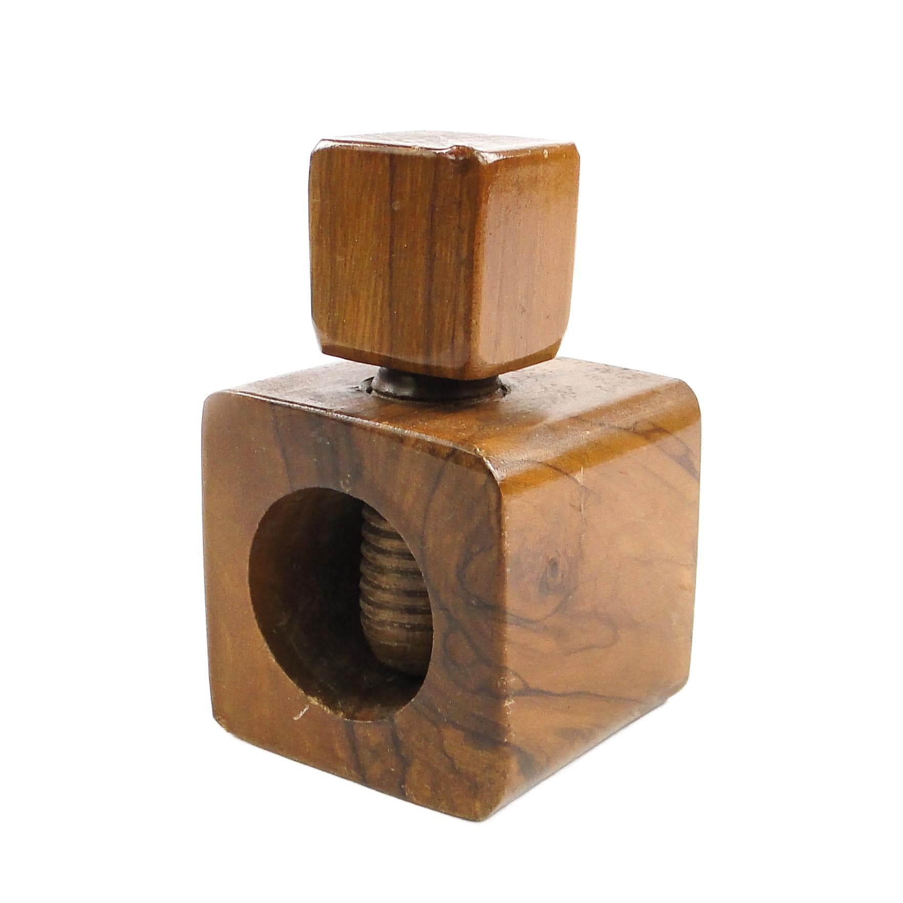 Nutcracker, mid-century modern, walnut wood, Poland, 1950s