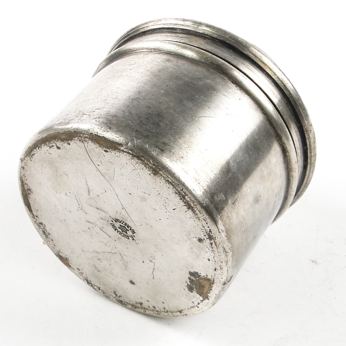 Pigularz eklektyczny, mosiądz srebrzony, Polska, XIX w. - 105625