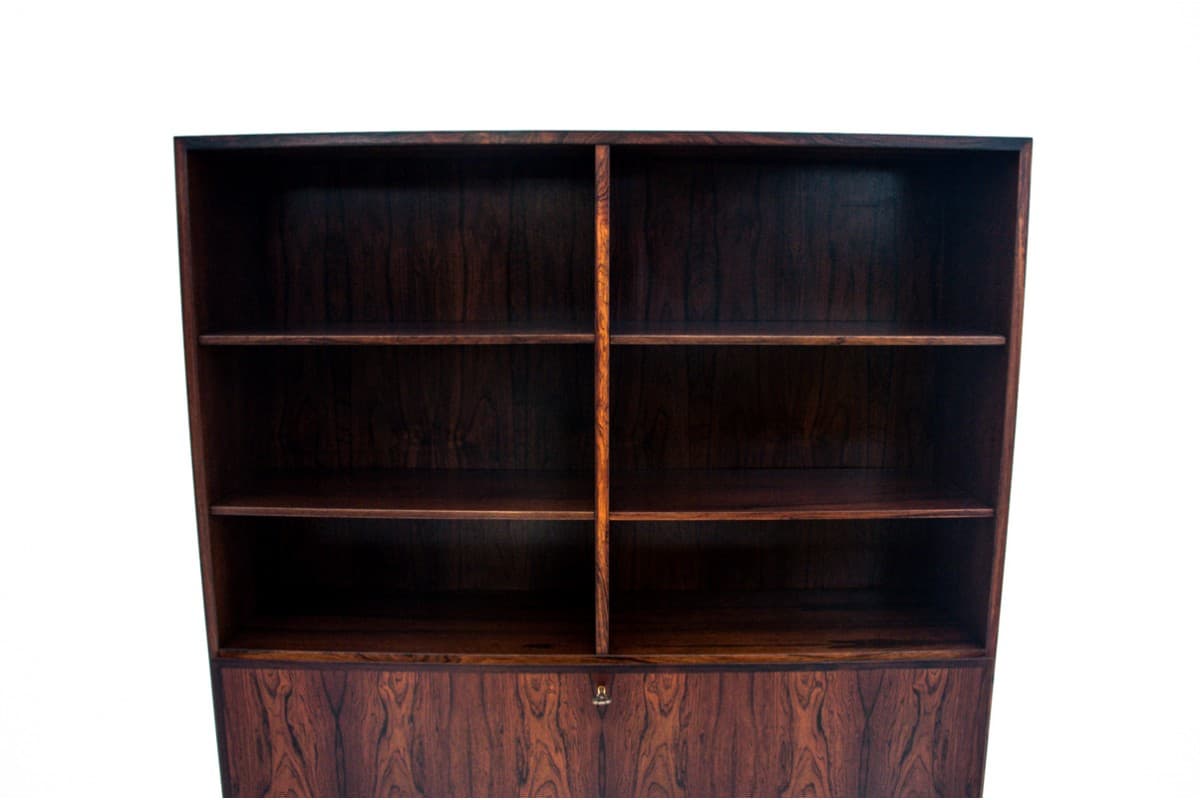 Rosewood Bookshelf, by O. Jun, Denmark, 1960s - 58807
