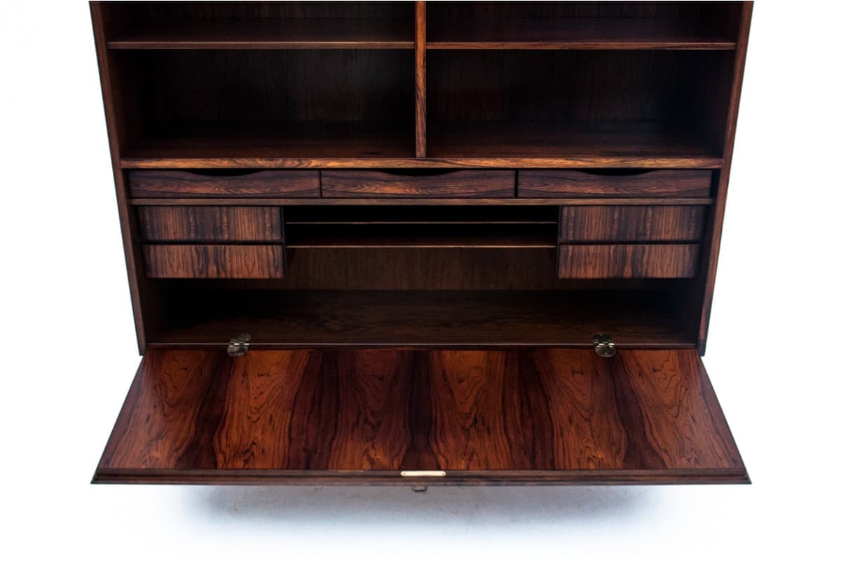 Rosewood Bookshelf, by O. Jun, Denmark, 1960s - 58808