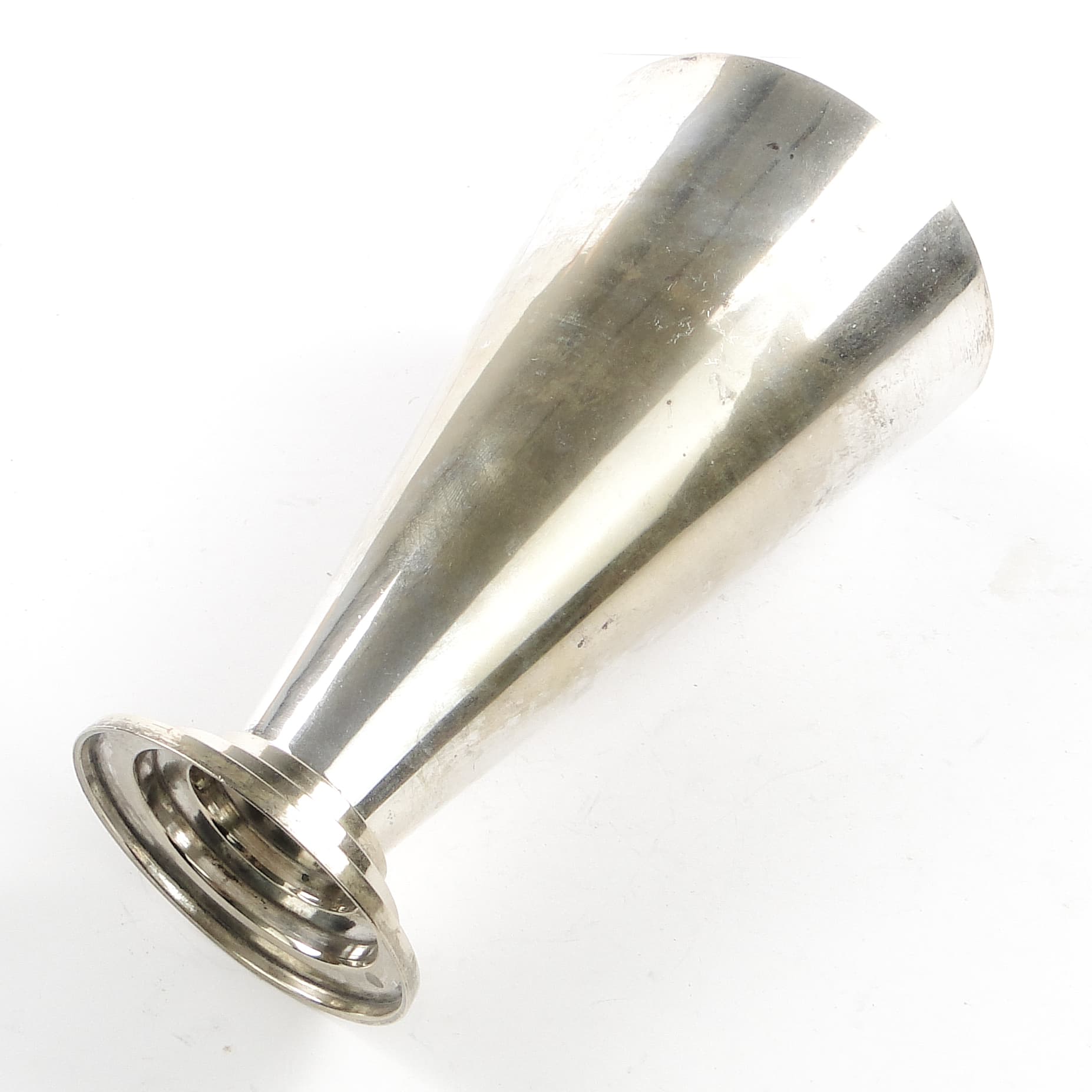 Art Deco napkin holder, silver-plated alpacca, Sweden, 1950s. - 105670