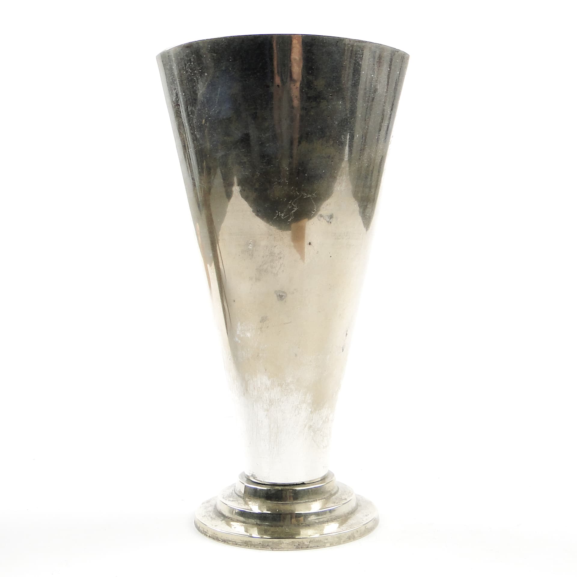 Art Deco napkin holder, silver-plated alpacca, Sweden, 1950s. - 105666