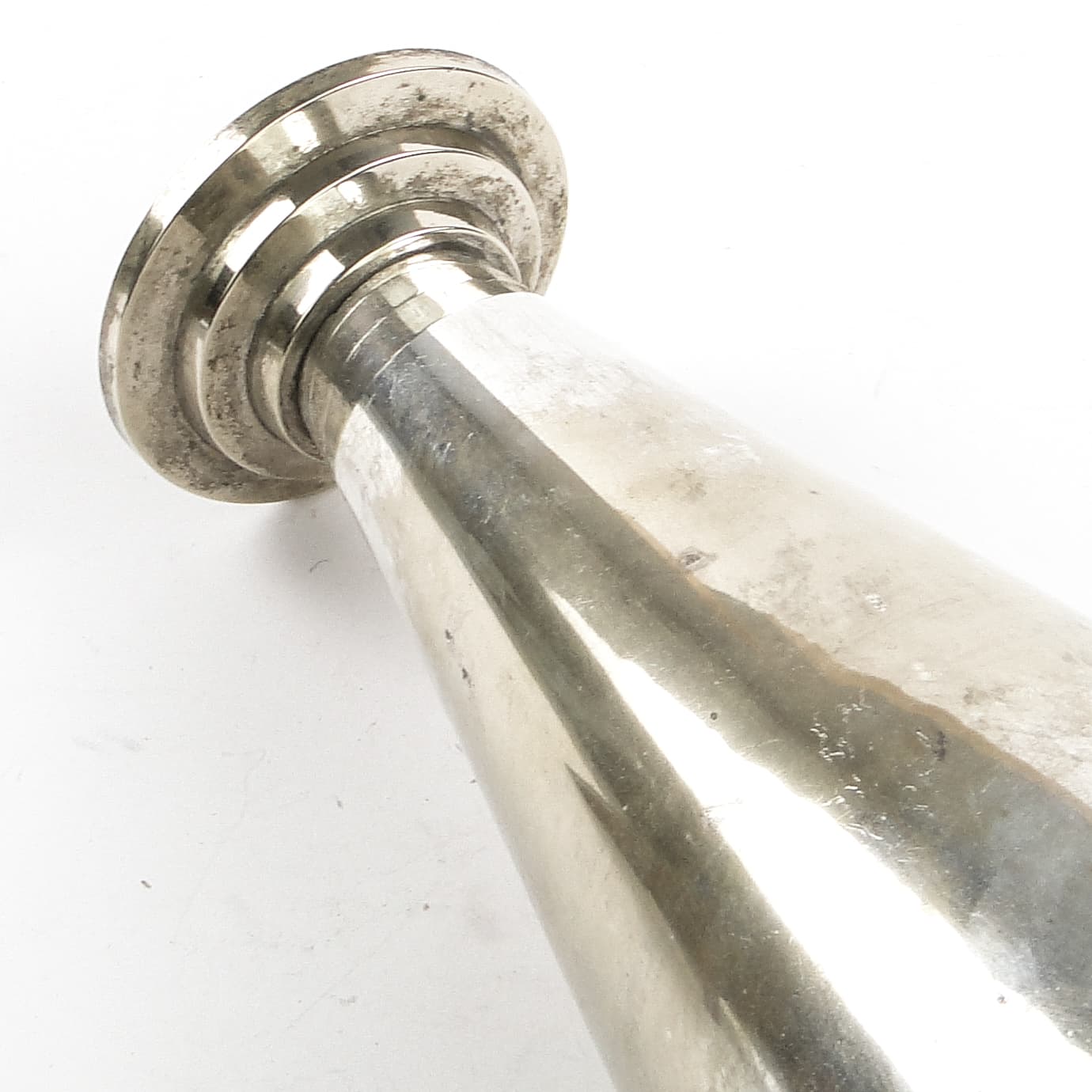 Art Deco napkin holder, silver-plated alpacca, Sweden, 1950s. - 105673