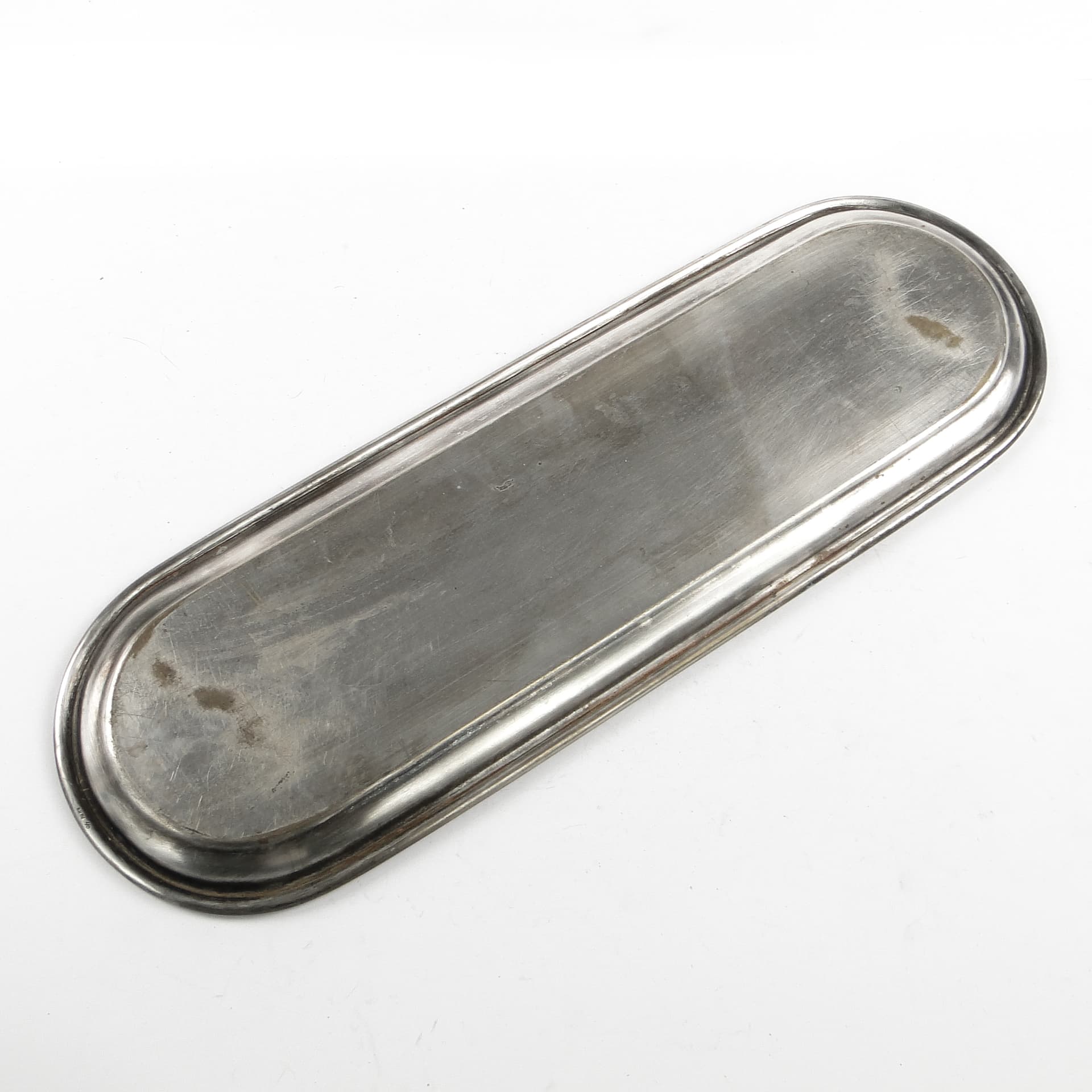 Eclectic glass tray, silver-plated brass, WMF, Germany, 19th c. - 105746