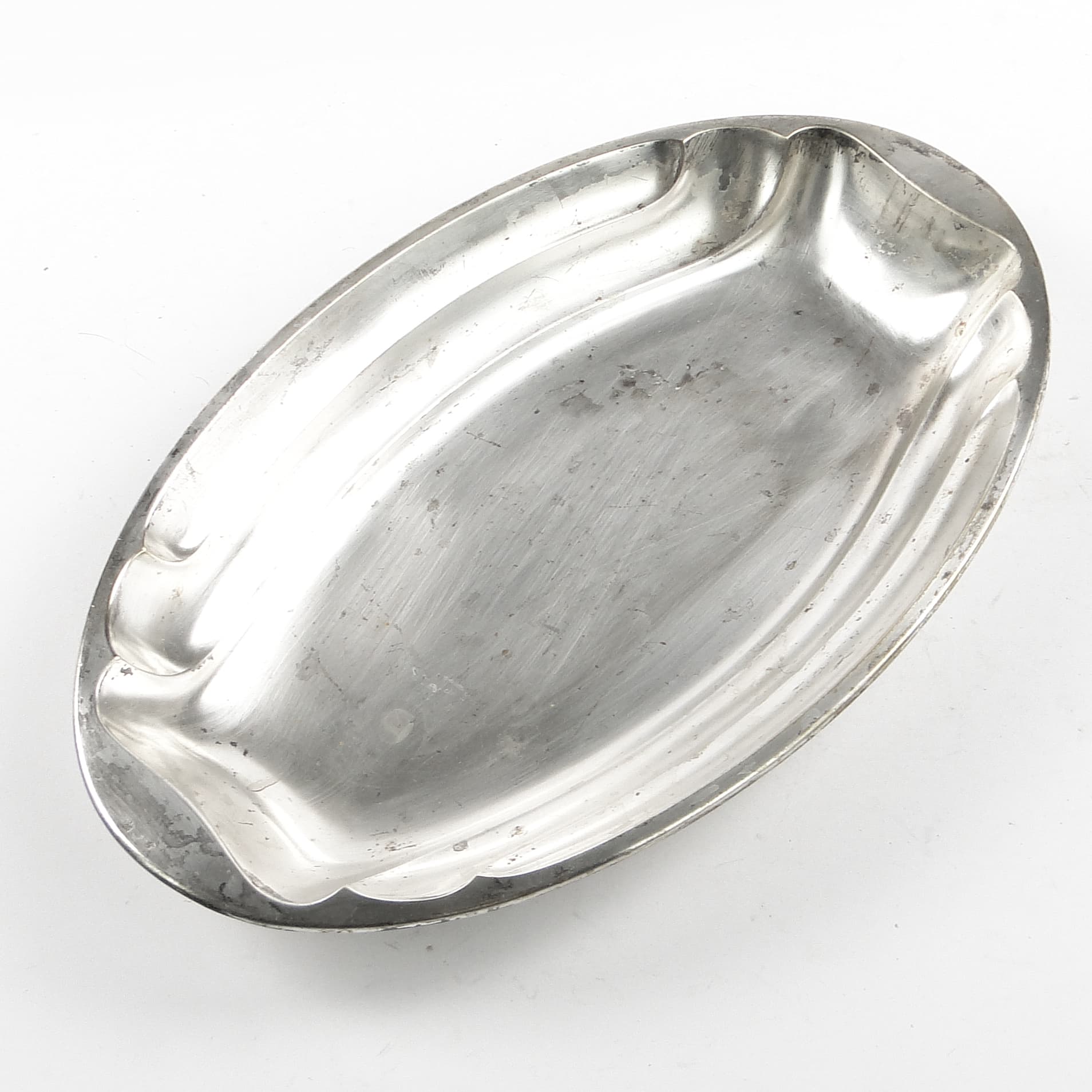 Art Deco platter, silver-plated brass, WMF, Germany, 1930s. - 105750