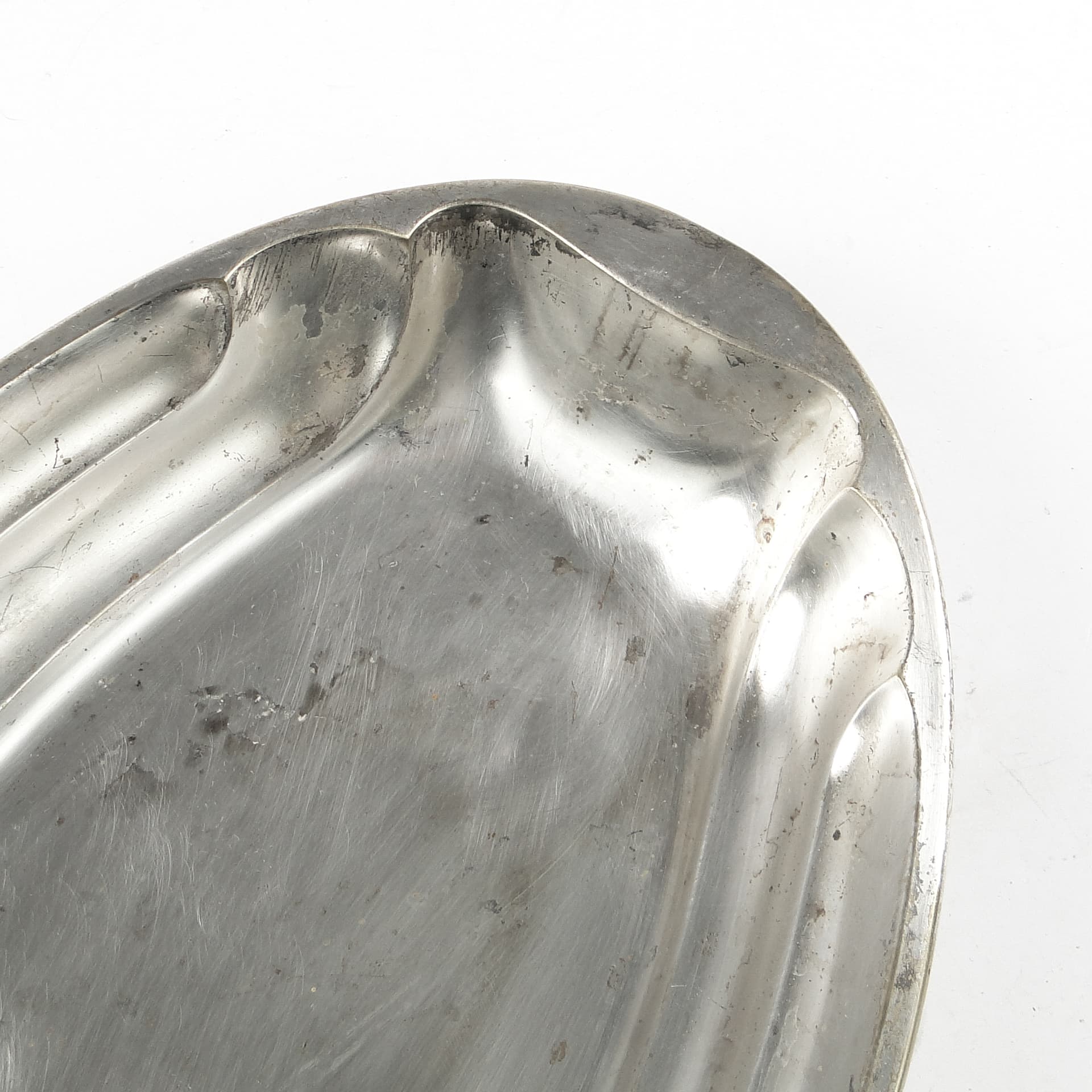 Art Deco platter, silver-plated brass, WMF, Germany, 1930s. - 105755