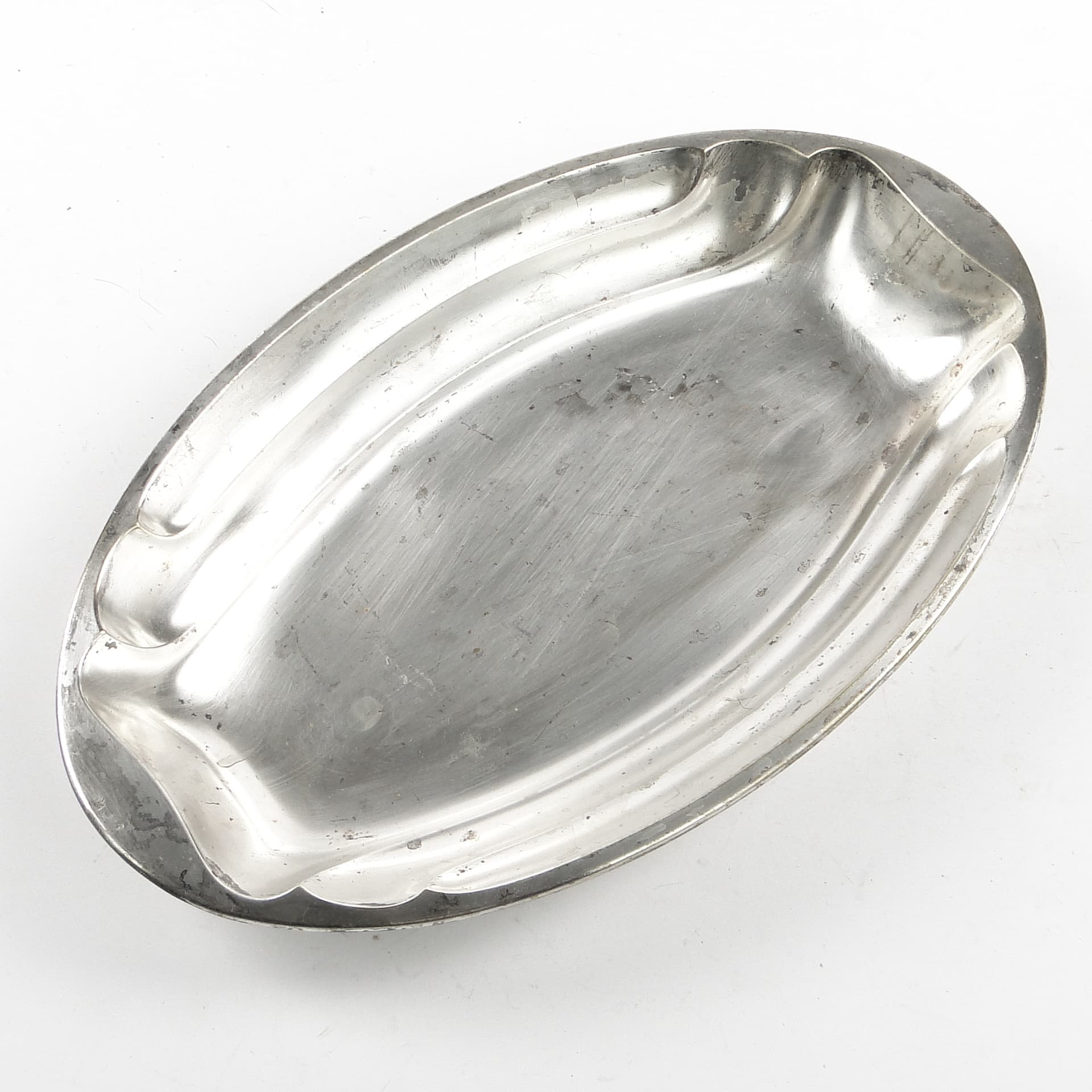 Art Deco platter, silver-plated brass, WMF, Germany, 1930s. - 105749