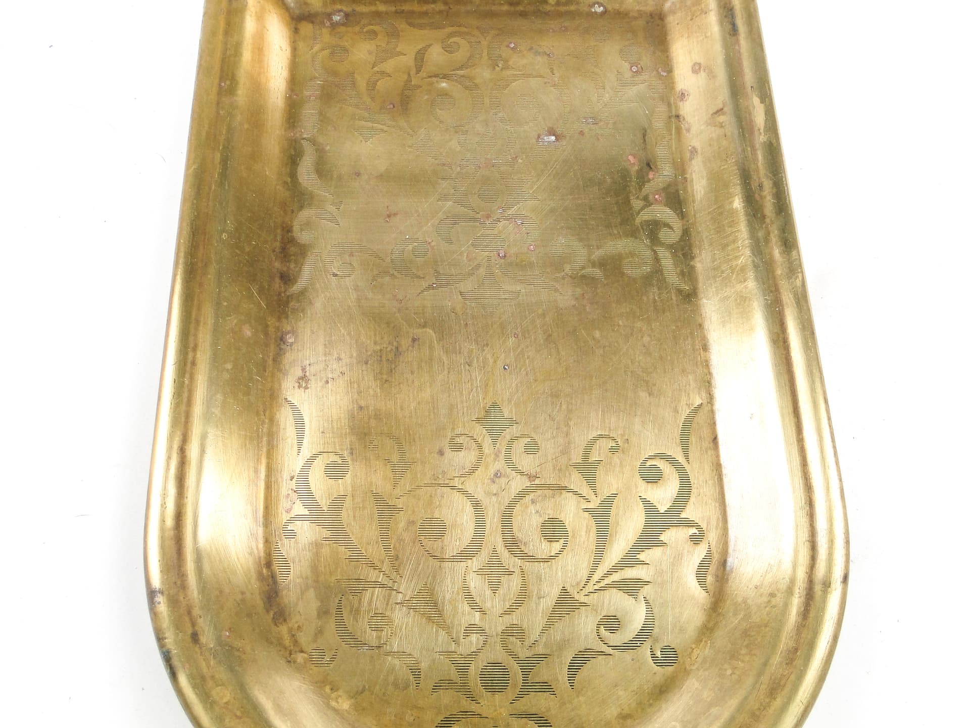 Eclectic samovar tray, brass, Poland, 19th c. - 105758