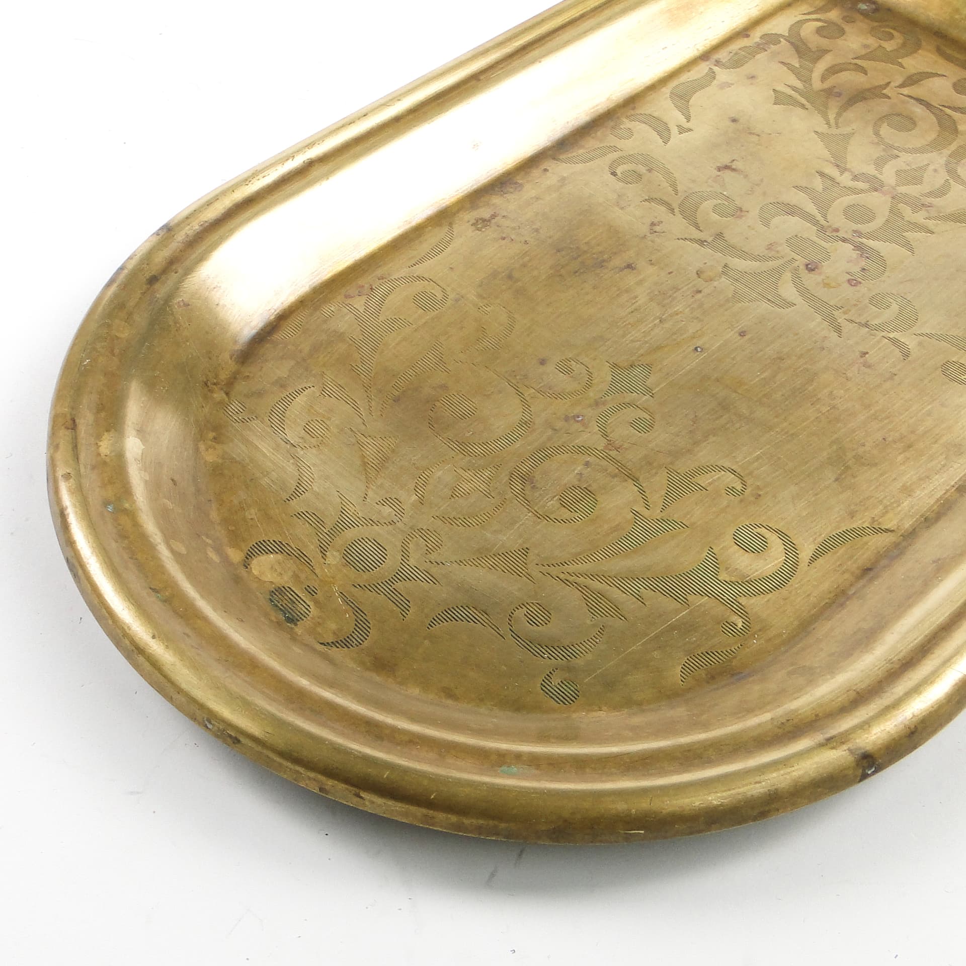 Eclectic samovar tray, brass, Poland, 19th c. - 105761