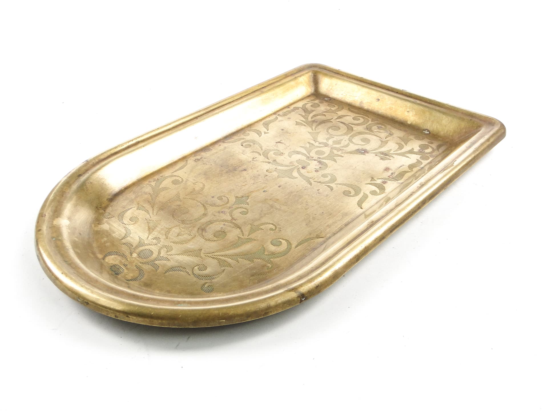 Eclectic samovar tray, brass, Poland, 19th c. - 105764