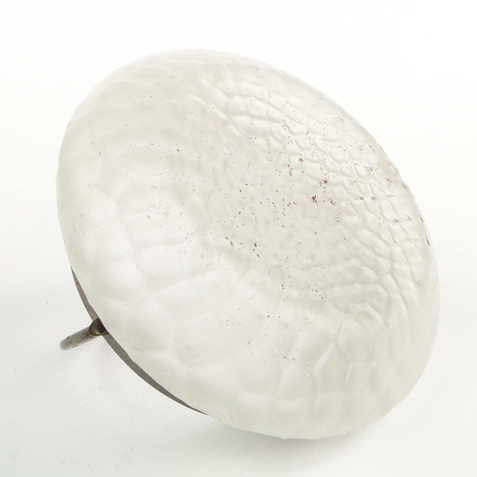 Art Nouveau basket-form sugar bowl, glass, Germany, early 20th c. - 105907