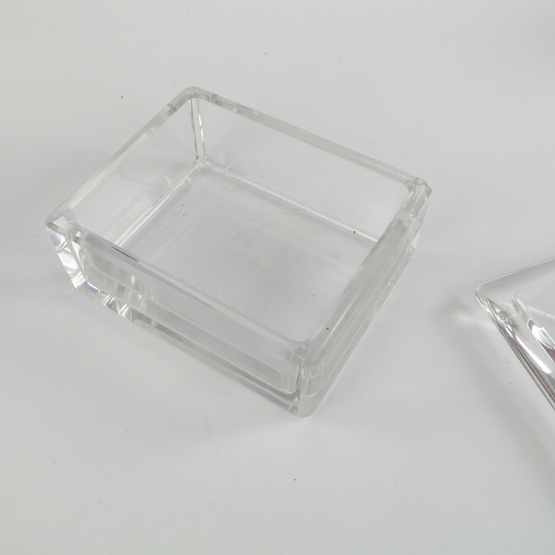 Art Deco Bonbonniere, crystal, Moser, Czechoslovakia, 1930s. - 105937