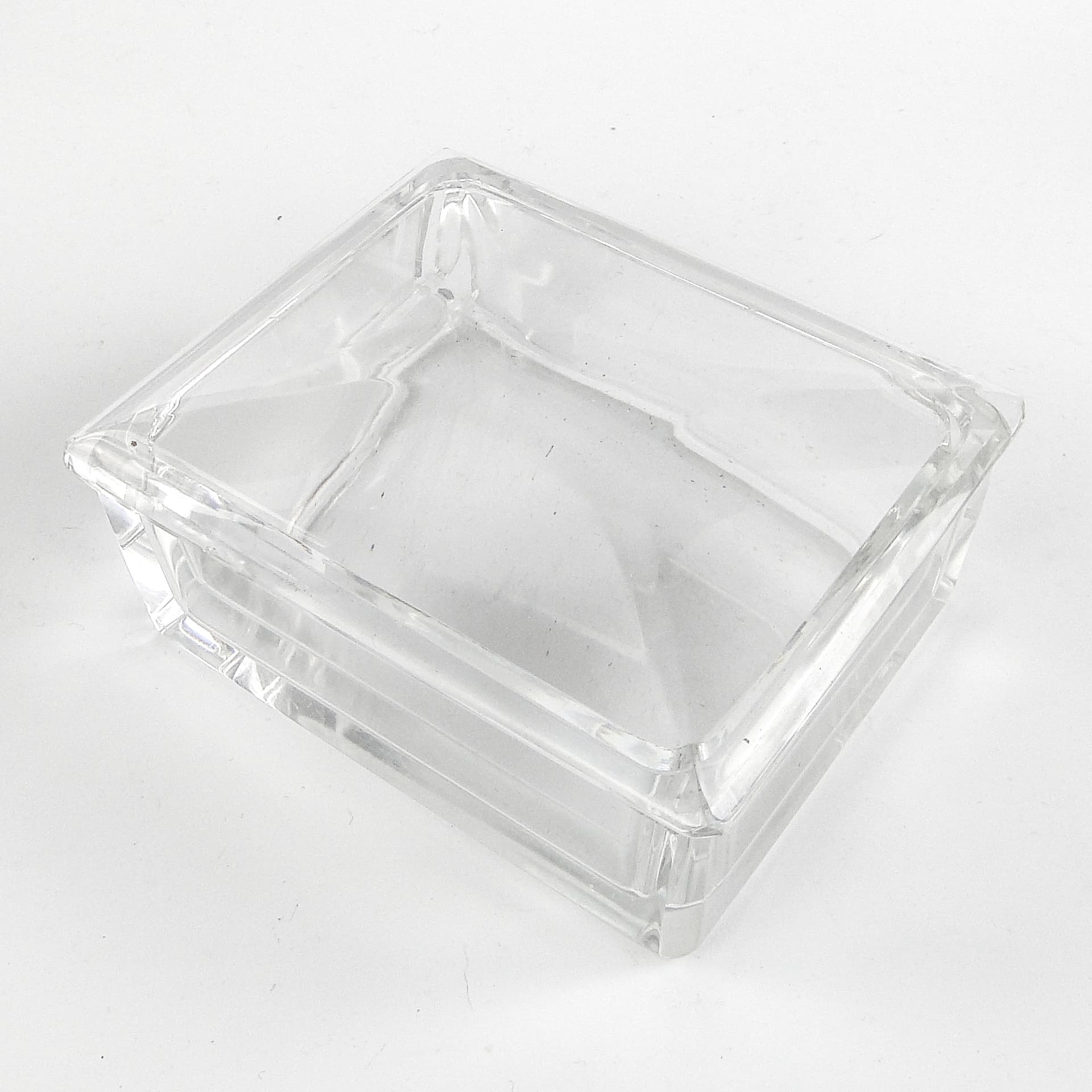 Art Deco Bonbonniere, crystal, Moser, Czechoslovakia, 1930s. - 105936