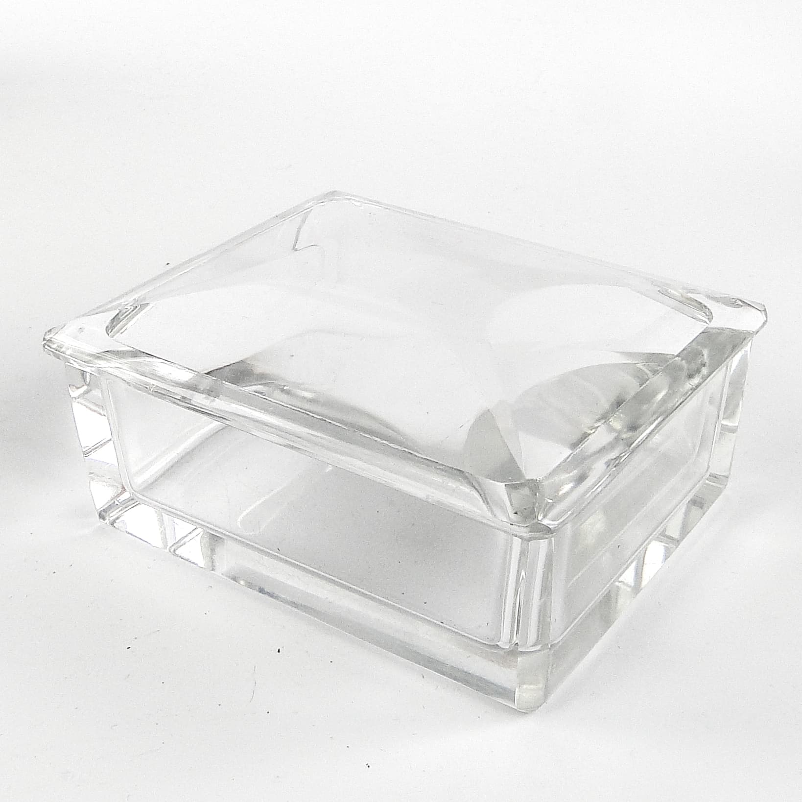 Art Deco Bonbonniere, crystal, Moser, Czechoslovakia, 1930s. - 105938