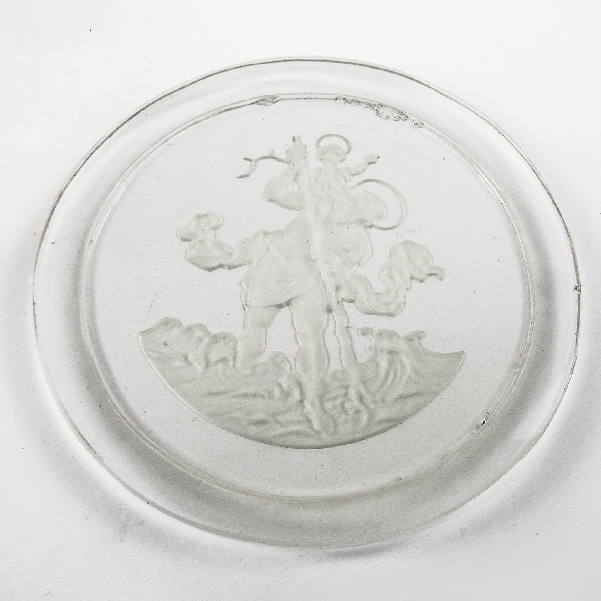 Art Deco bonbonniere, crystal, Czechoslovakia, 1930s. - 105957