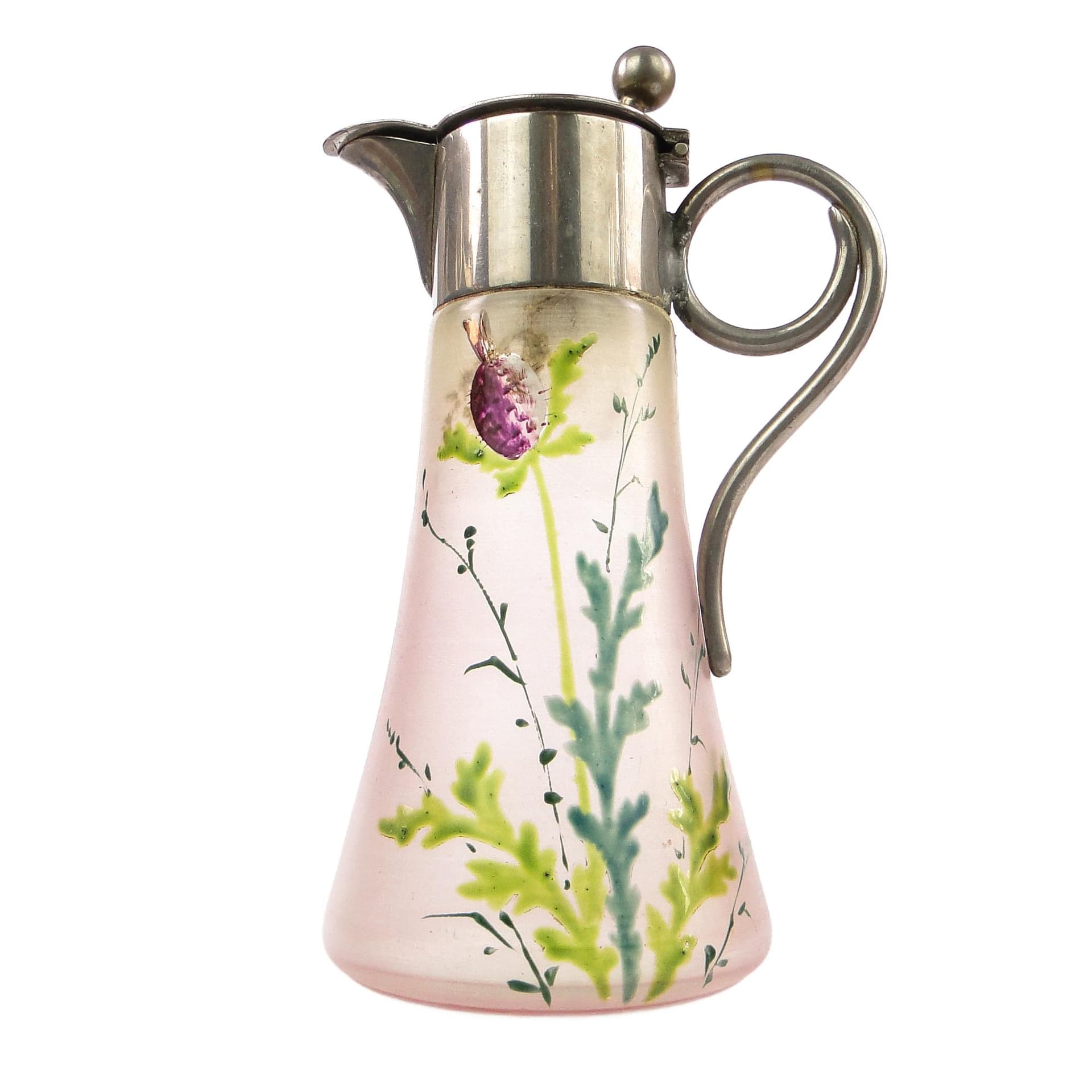 Karafka, Art Nouveau, szkło, Czechosłowacja, początek XX w.