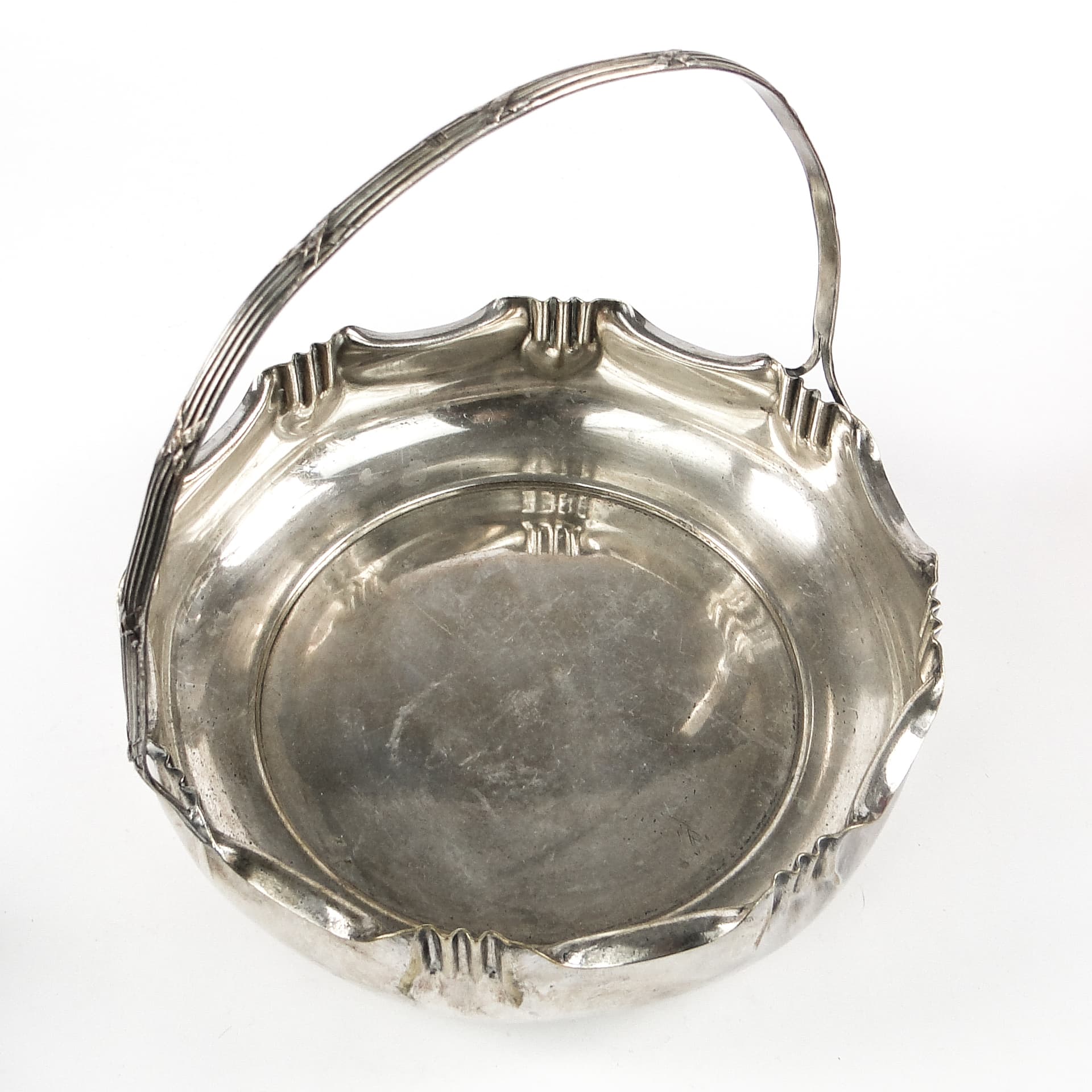 Art Nouveau fruit basket, silver, Kaiser, Germany, early 20th c. - 106132