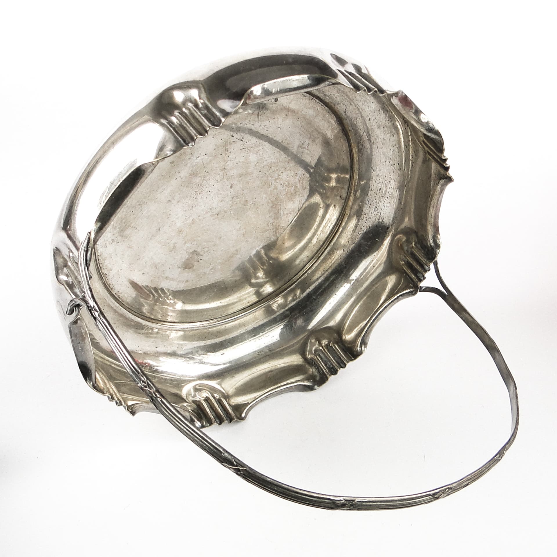 Art Nouveau fruit basket, silver, Kaiser, Germany, early 20th c. - 106139