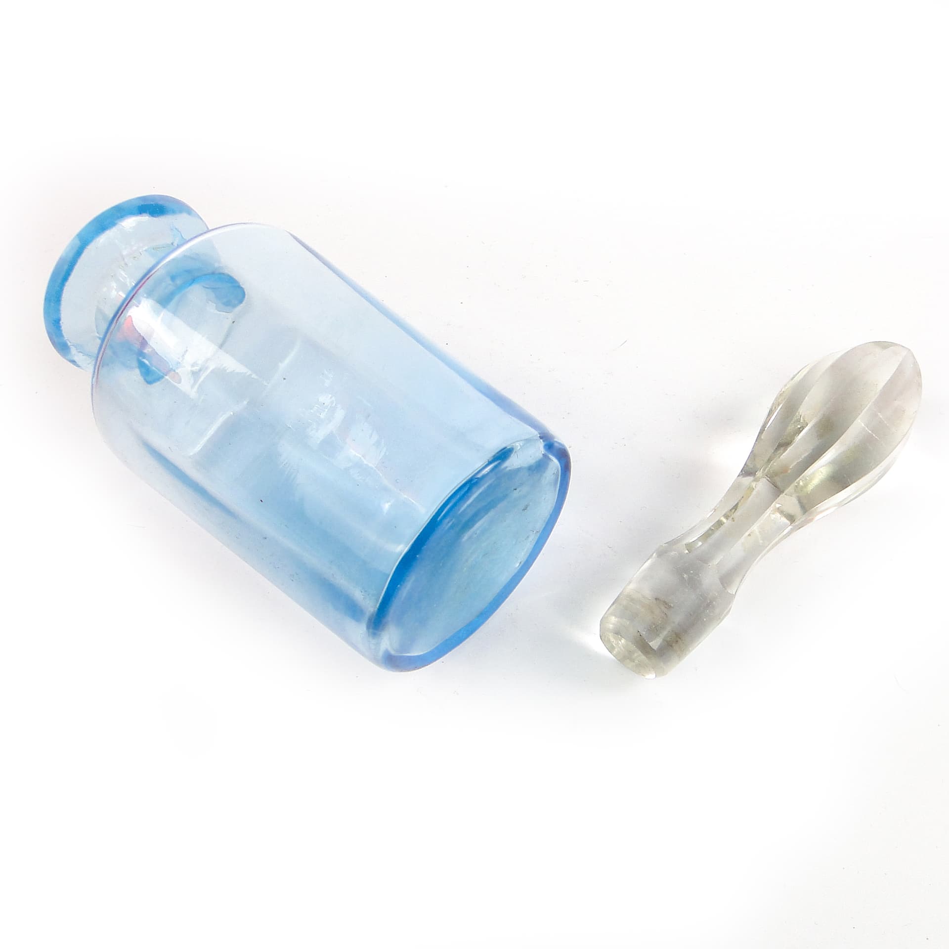 Karafka, Art Nouveau, szkło, Francja, początek XX w. - 106198