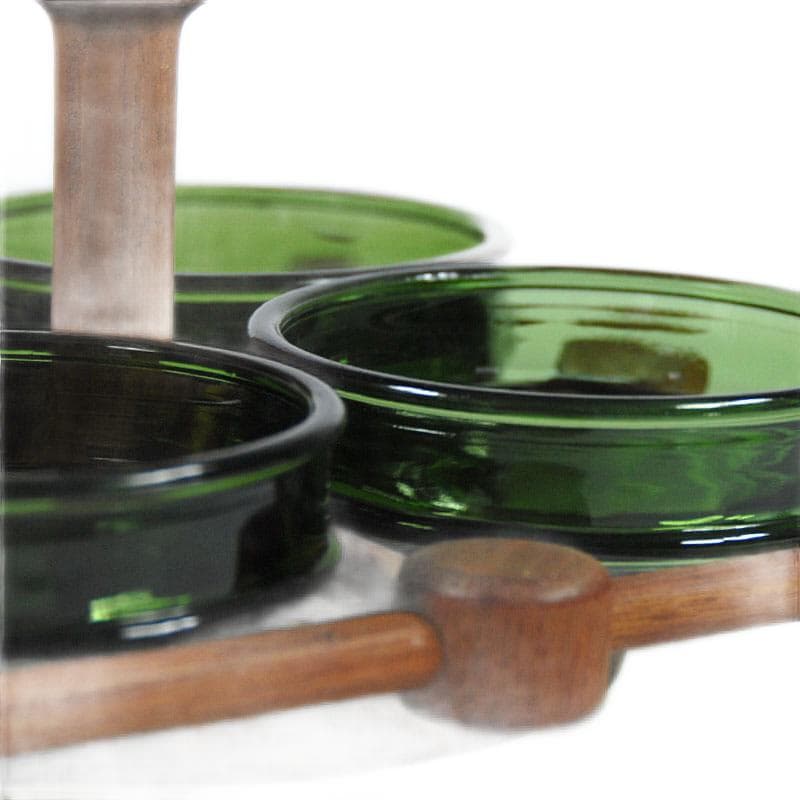 Tekowa patera obrotowa, Nissen, Dania, lata 60. - 7458