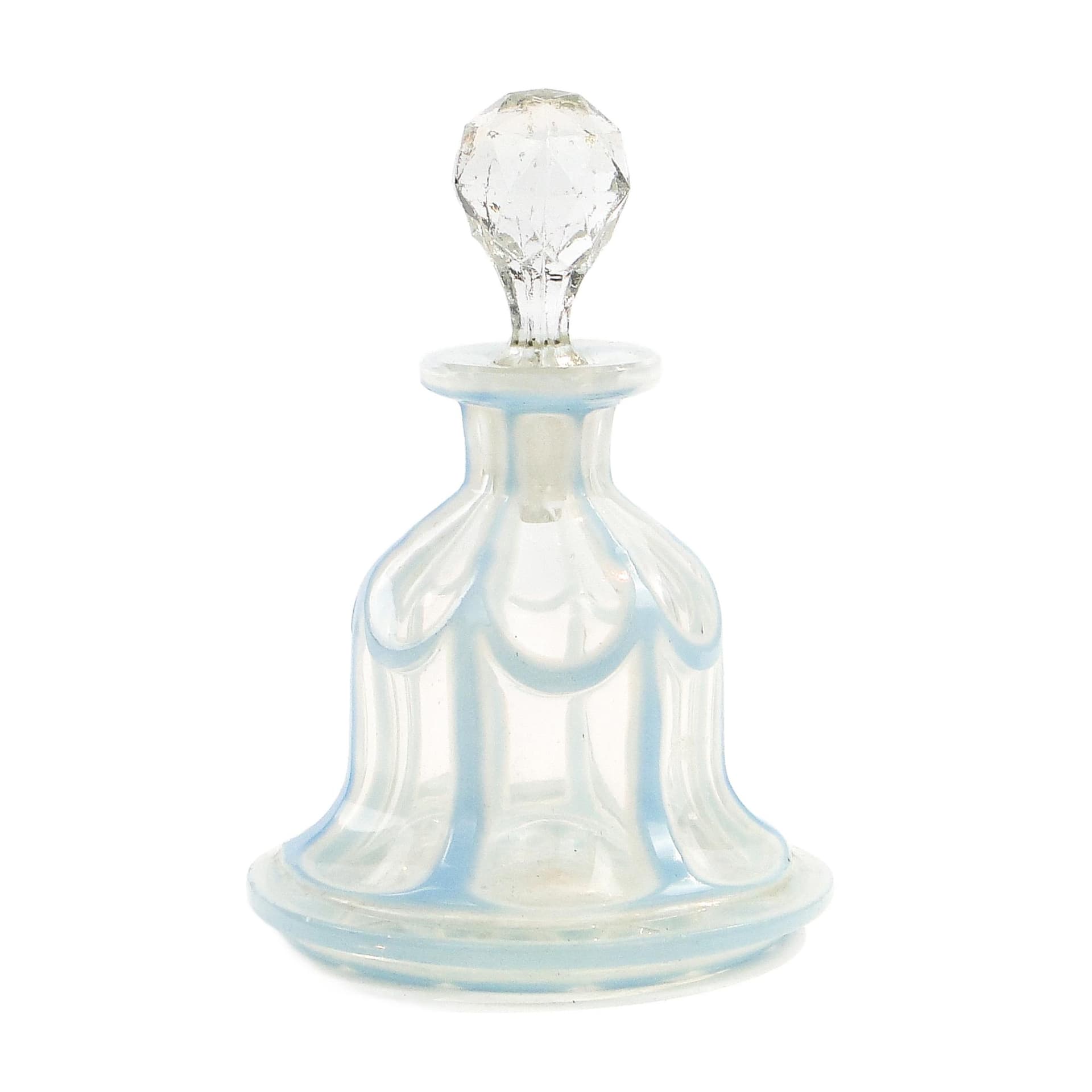 Biedermeier decanter, crystal, Bohemia, Czech Republic, 19th c.