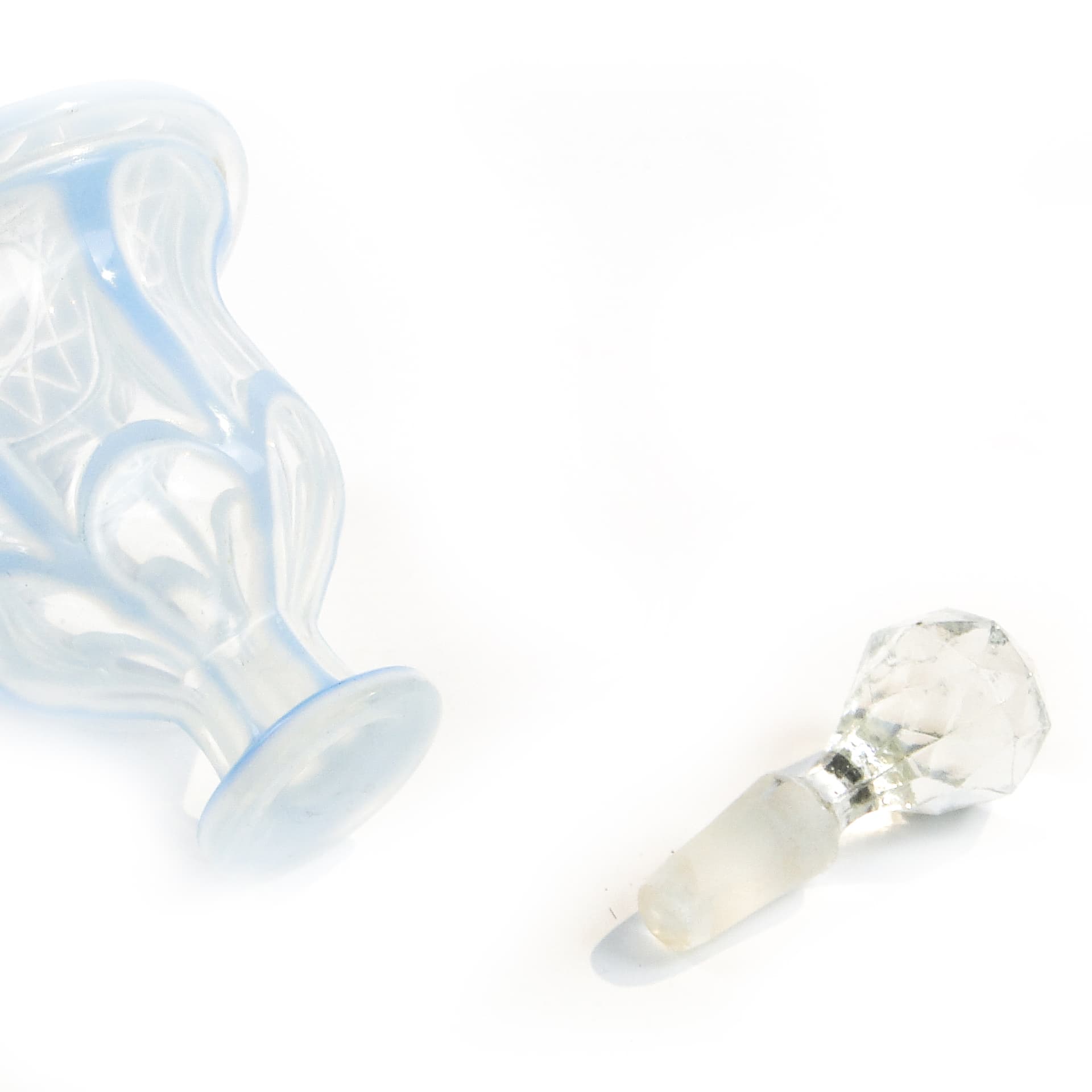 Biedermeier decanter, crystal, Bohemia, Czech Republic, 19th c. - 106329