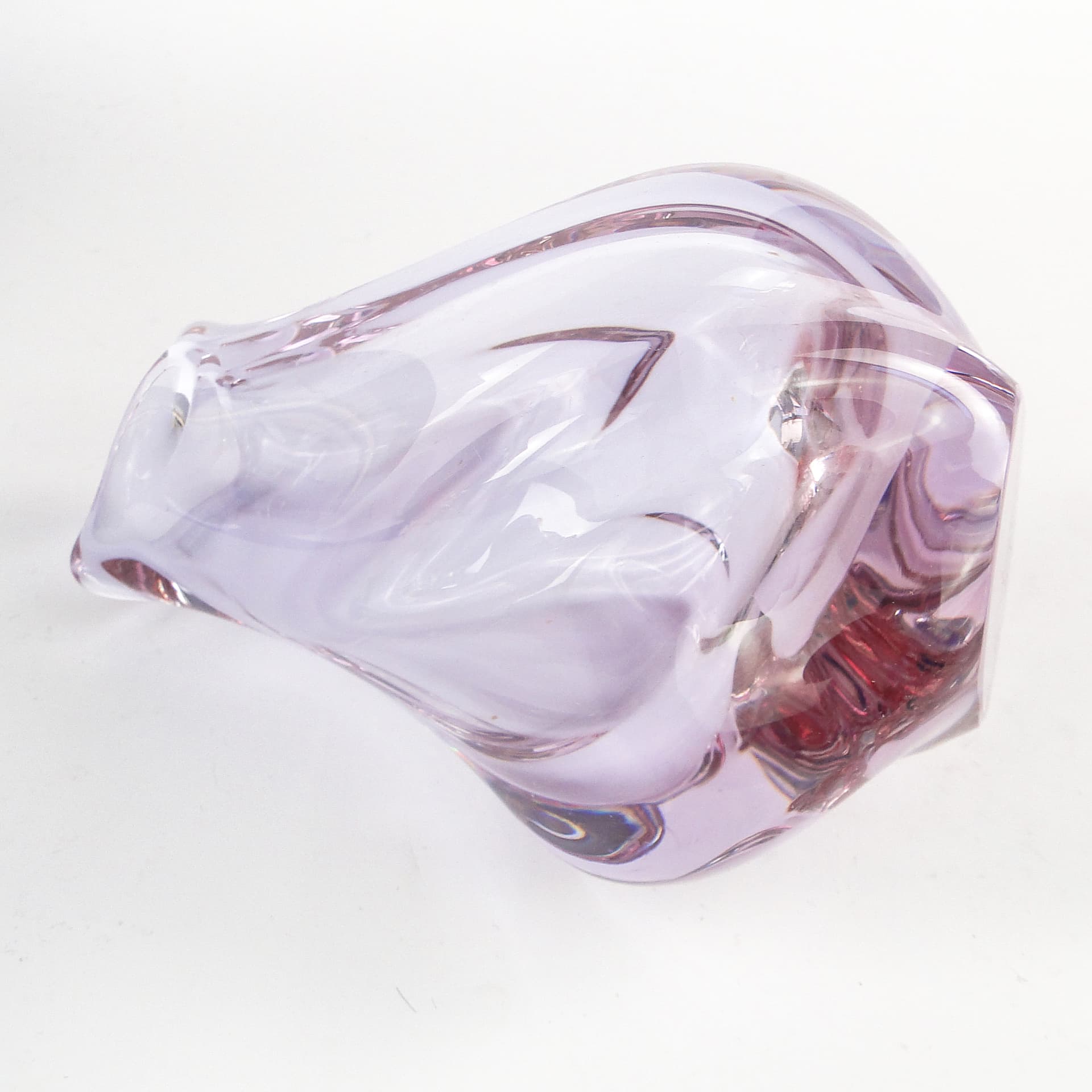 Mid-century modern vase, alexandrite glass, Czechoslovakia, 1950s. - 106358