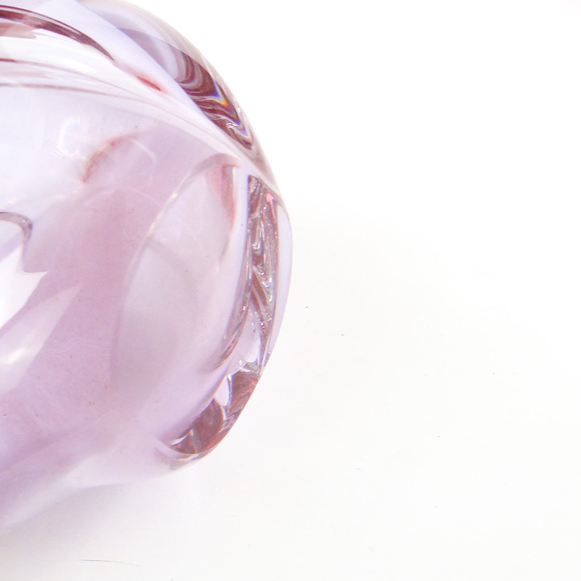 Mid-century modern vase, alexandrite glass, Czechoslovakia, 1950s. - 106357