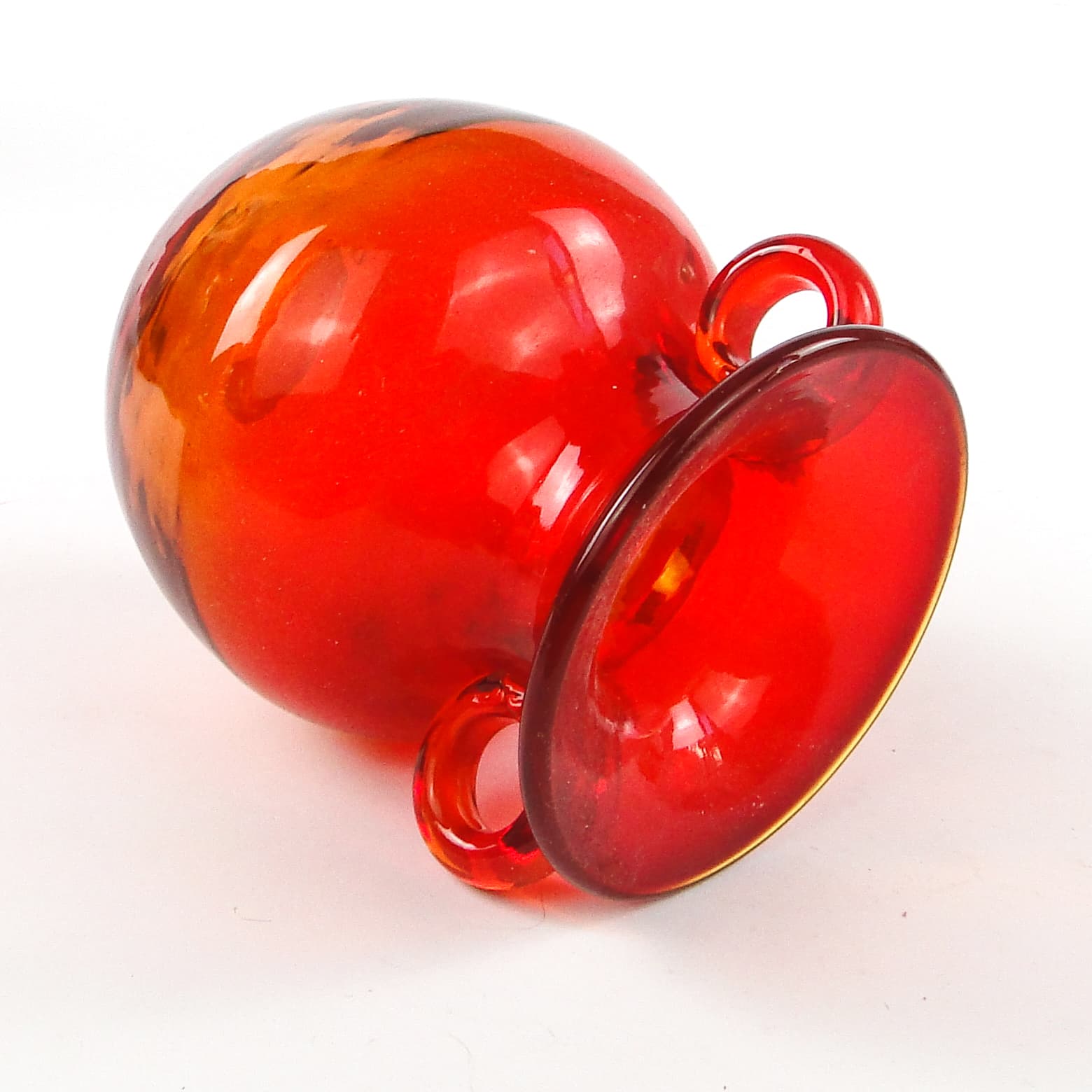 Wazon Mid-century modern, szkło, proj. J. Słuczan-Orkusz, Polska, lata 70. - 106432