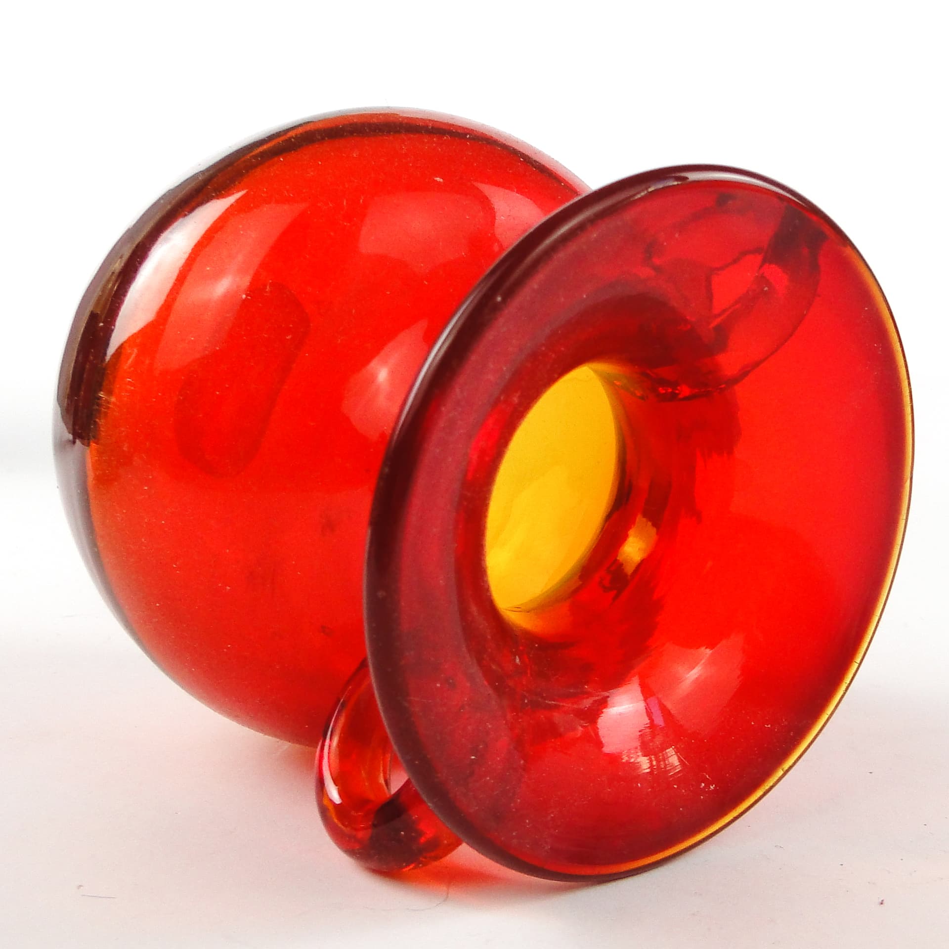 Wazon Mid-century modern, szkło, proj. J. Słuczan-Orkusz, Polska, lata 70. - 106433