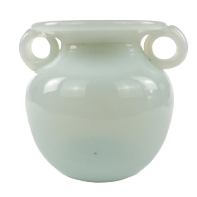 Wazon Minimalizm, szkło, proj. J. Słuczan-Orkusz, Polska, lata 70. - WYMIARY