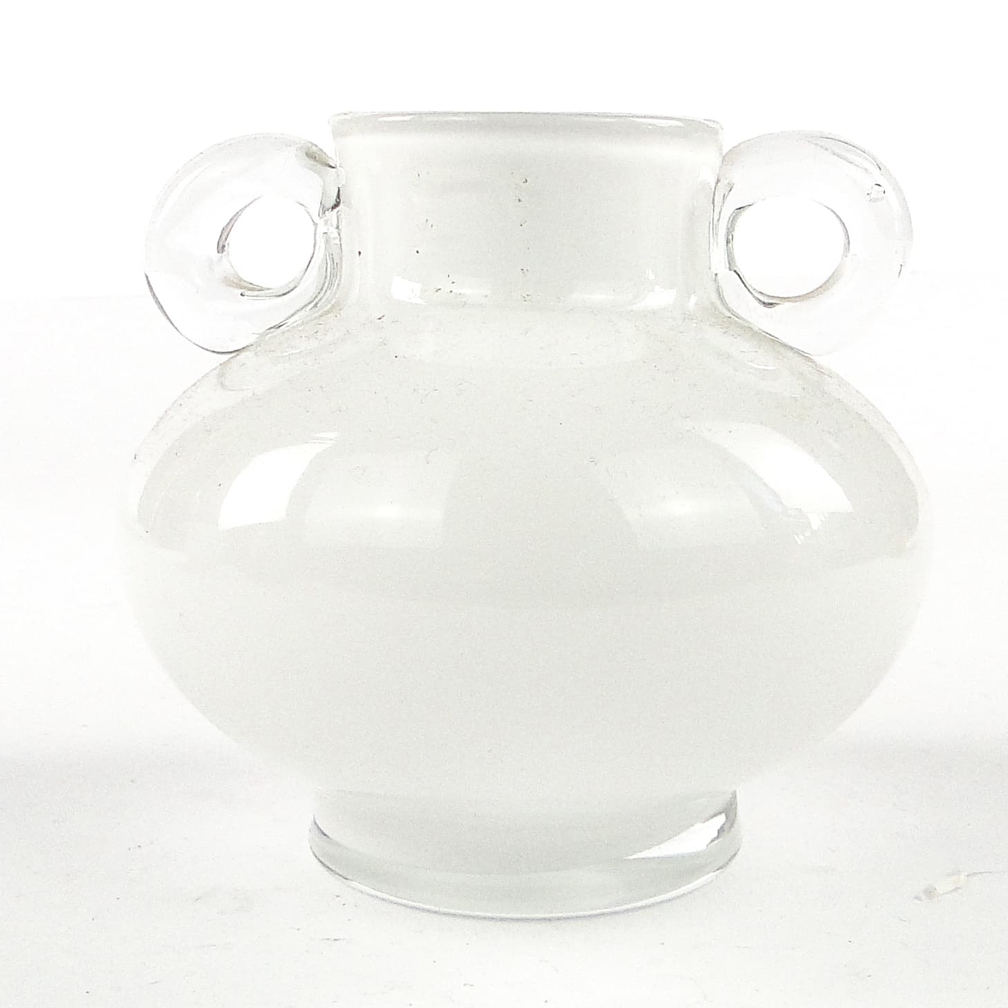 Mid-century modern vase, glass, Poland, 1970s. - 106483