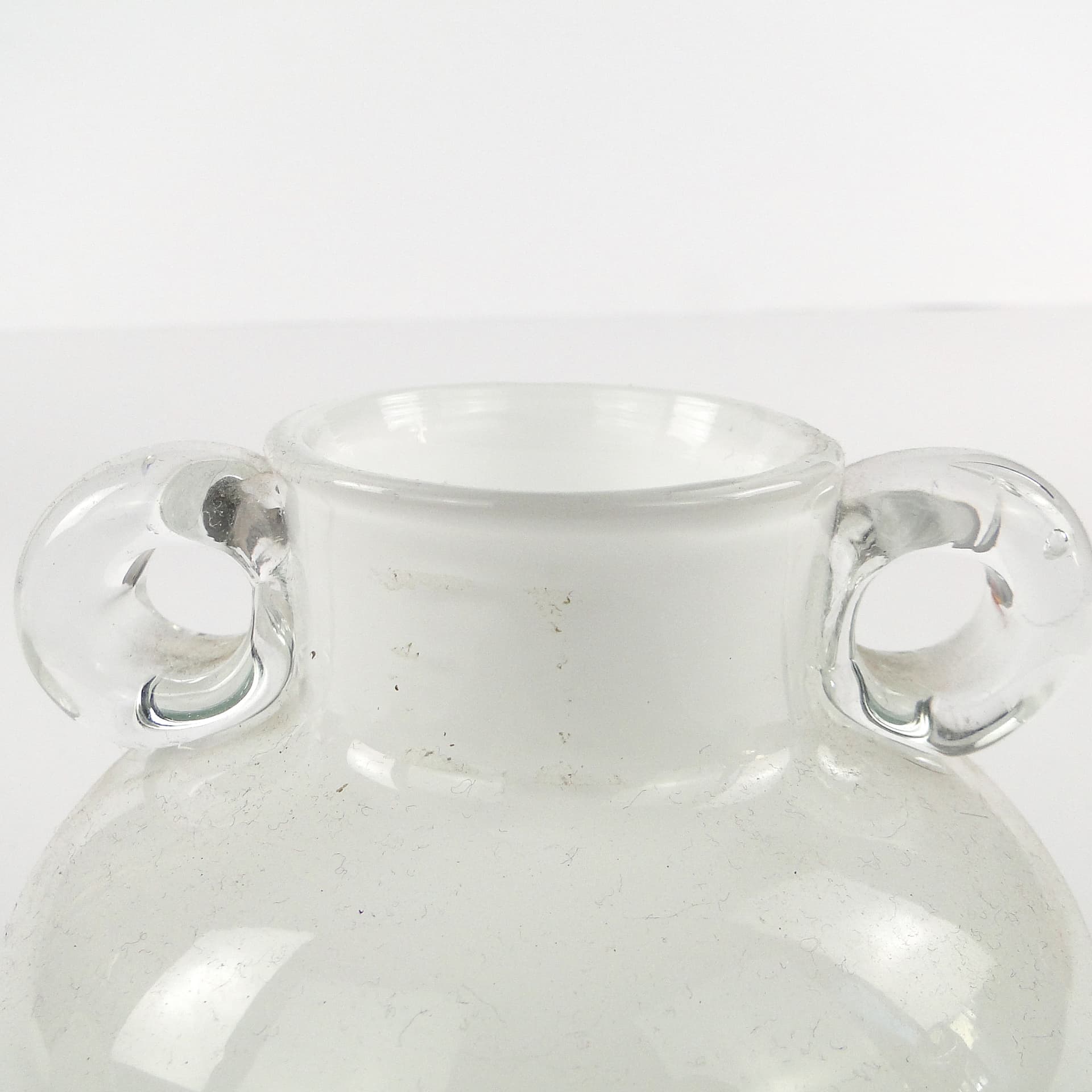 Mid-century modern vase, glass, Poland, 1970s. - 106486