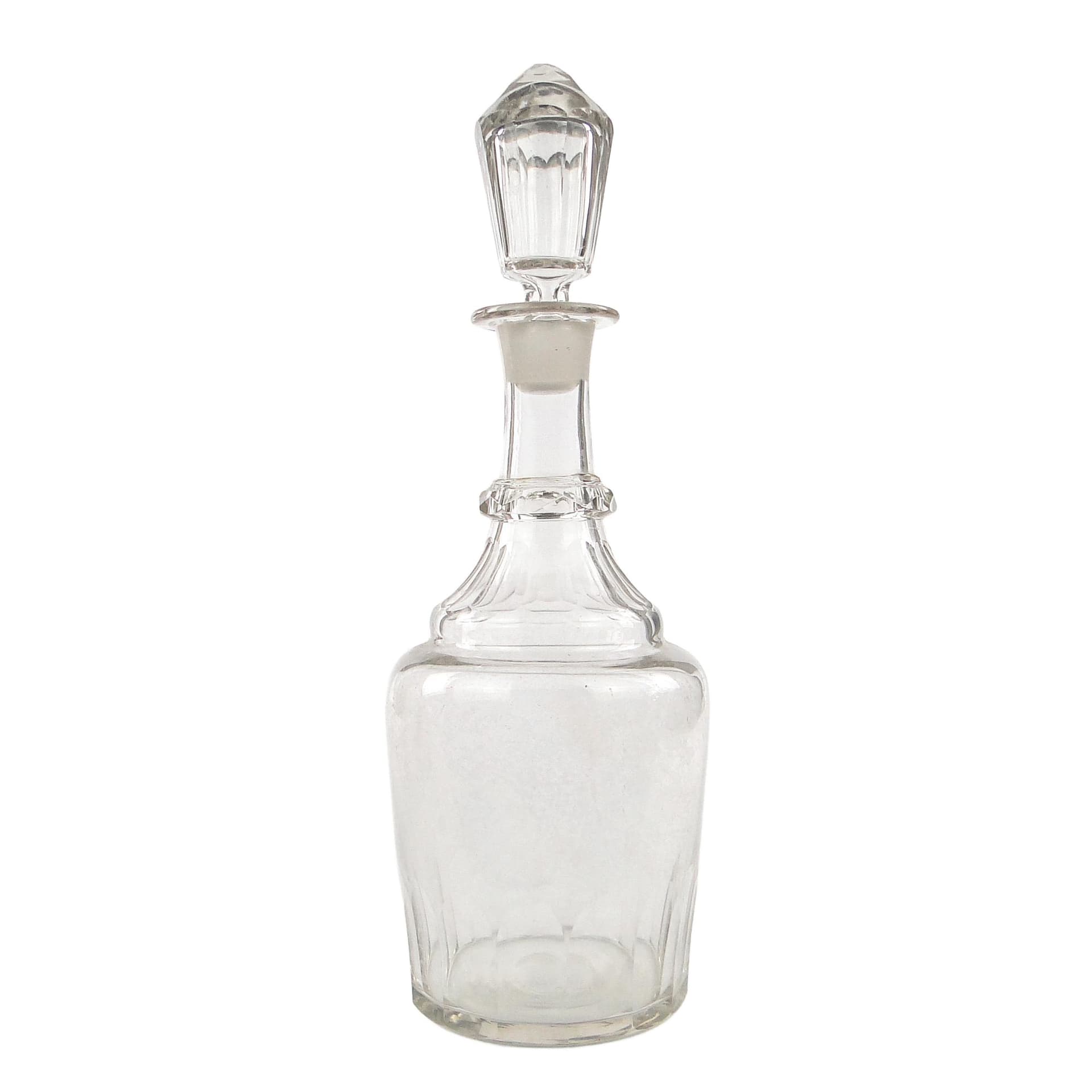 Art Deco decanter, crystal, Sweden, 1950s.