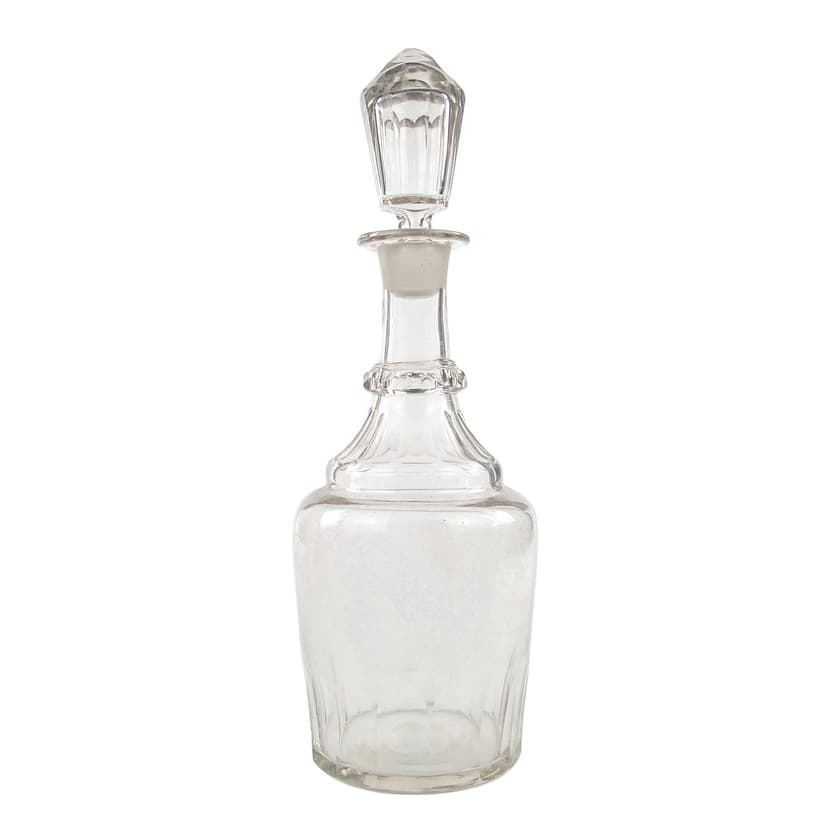 Karafka Art Deco, kryształ, Szwecja, lata 50.