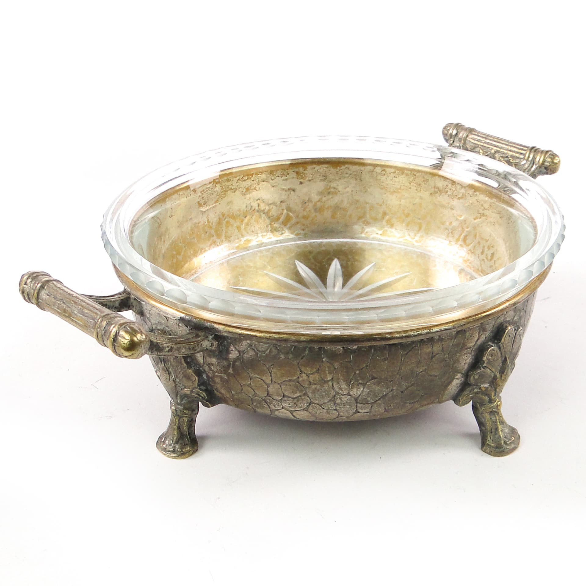 Patera Eklektyczna, mosiądz srebrzony, WMF, Niemcy, XIX w. - 106717
