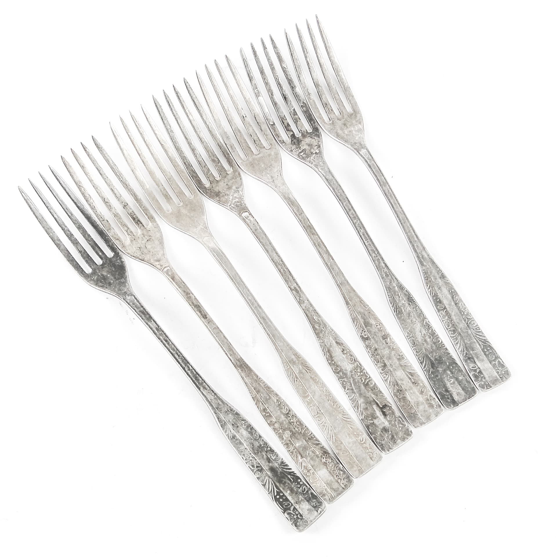 Zestaw widelców stołowych Art Deco, Polska, lata 70. - 106884