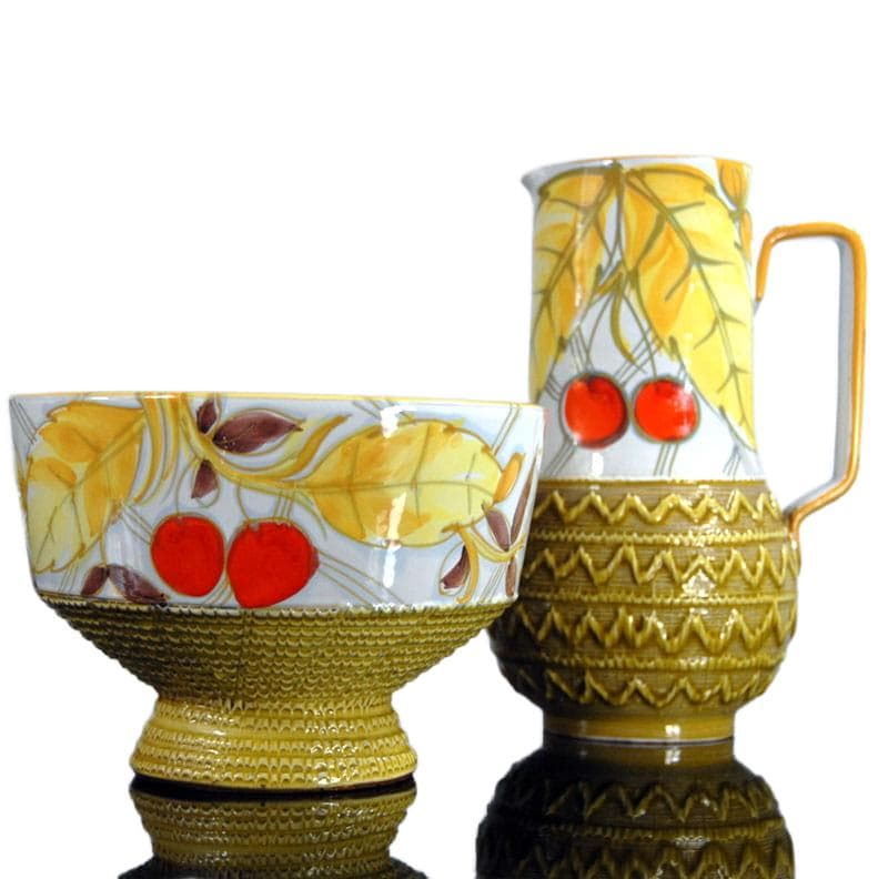 White Ceramic Set, Fratelli Fanciullacci, Italy, 1960s - 7495