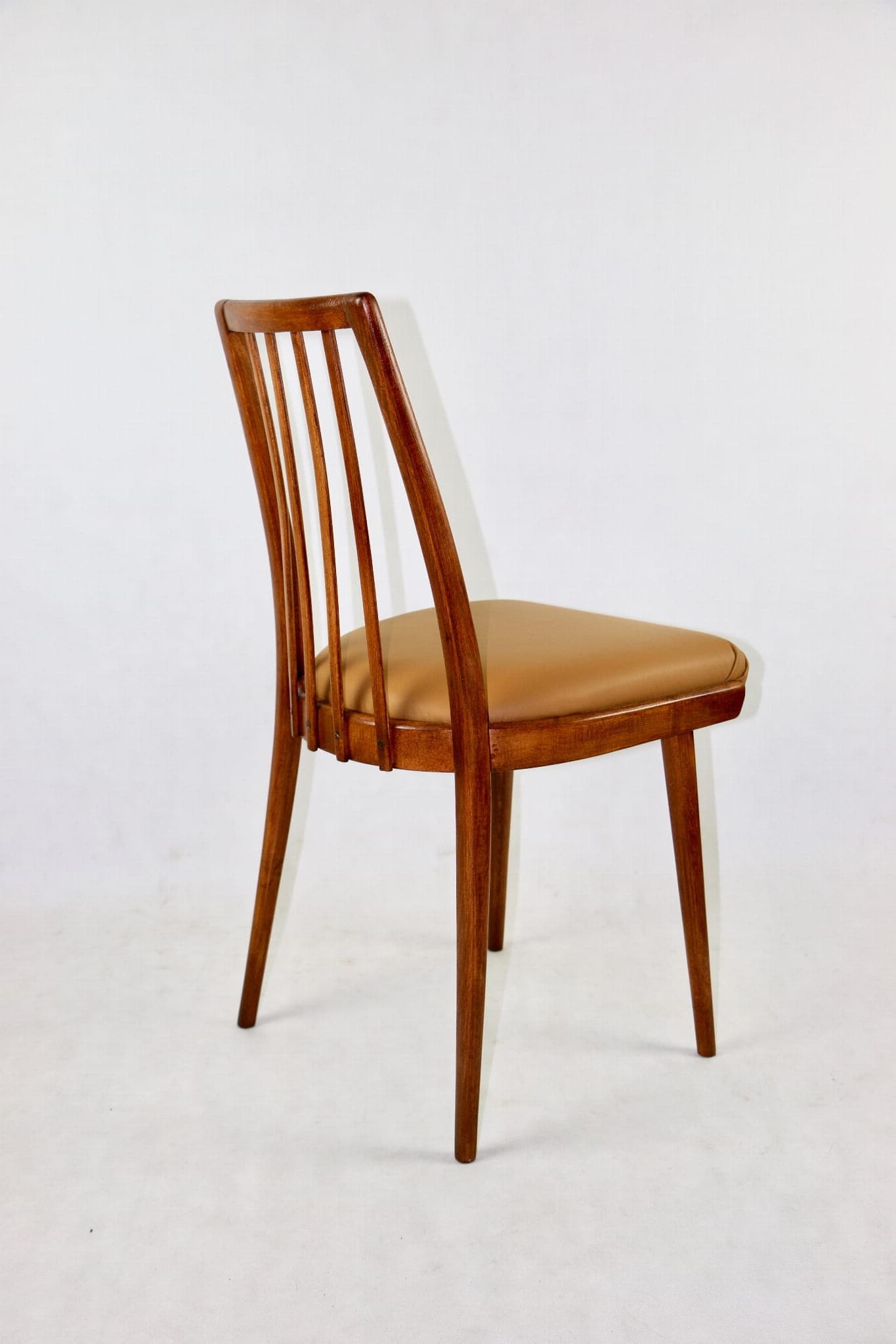 Chair Loft, camel brown, natural leather, 1960s. - 107366