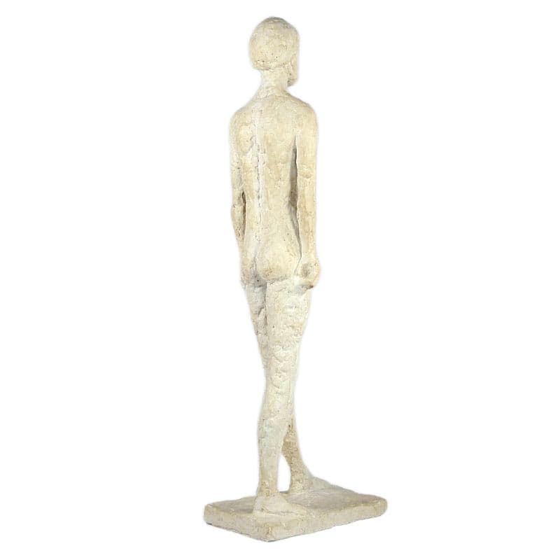 Beżowa rzeźba z patynowanego gipsu, Belgia, lata 70. - 7530