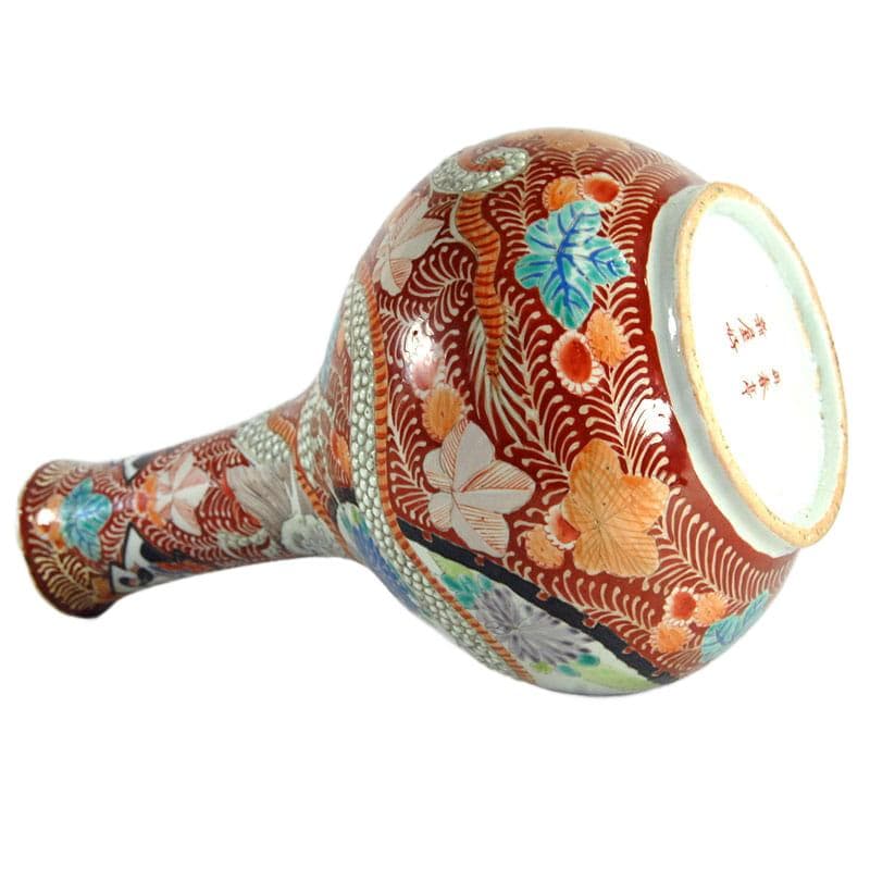 Czerwony wazon Saishuntei Arita, Japonia, XIX w. - 7518