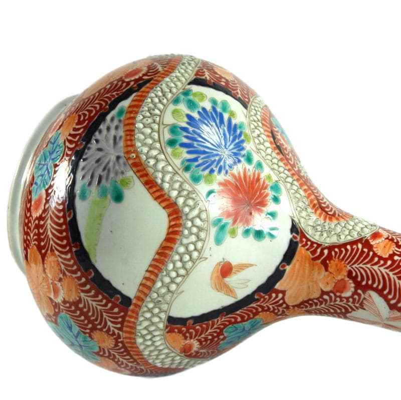 Czerwony wazon Saishuntei Arita, Japonia, XIX w. - 7519