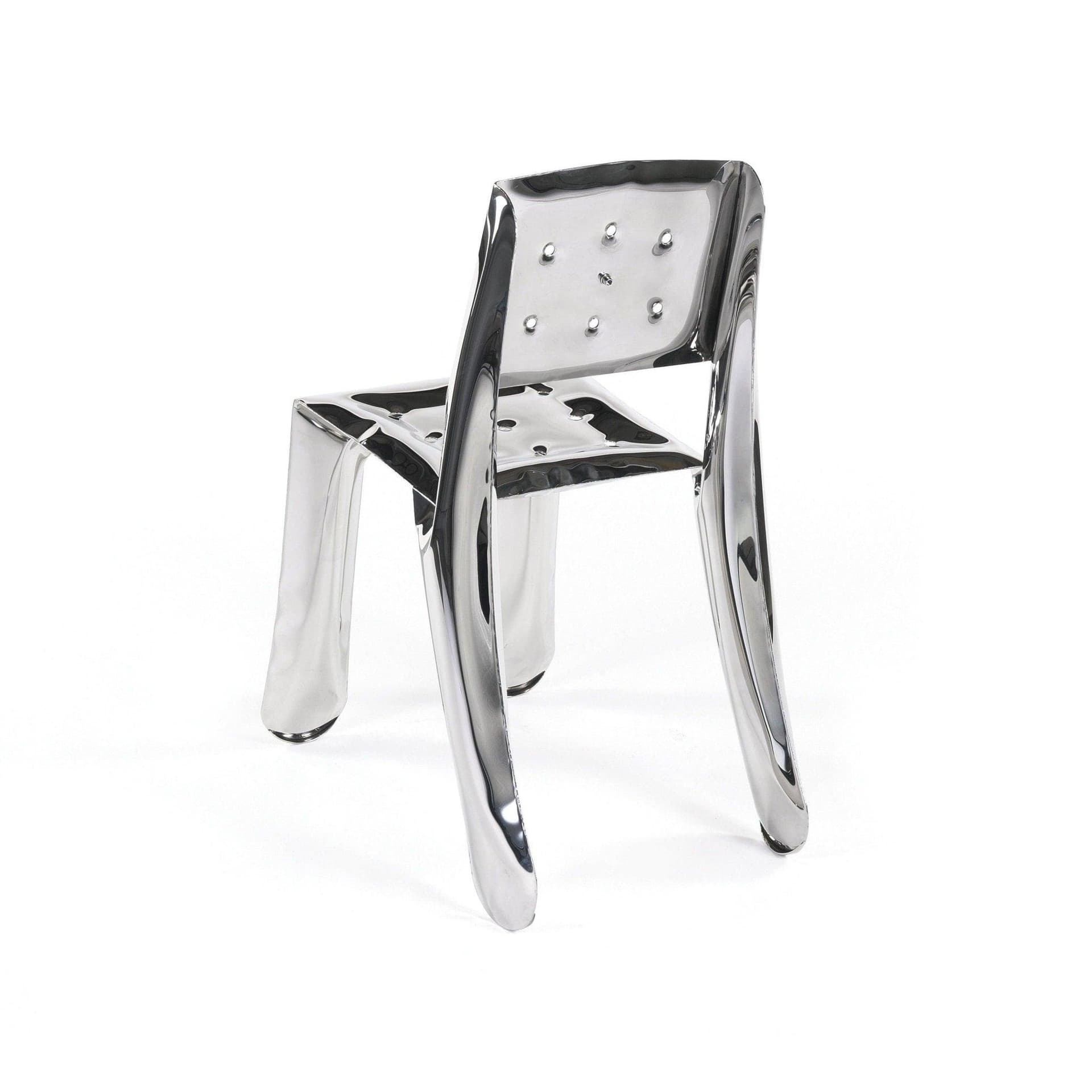 CHIPPENSTEEL 0.5 chair, steel, silver, Zieta Studio - 122716