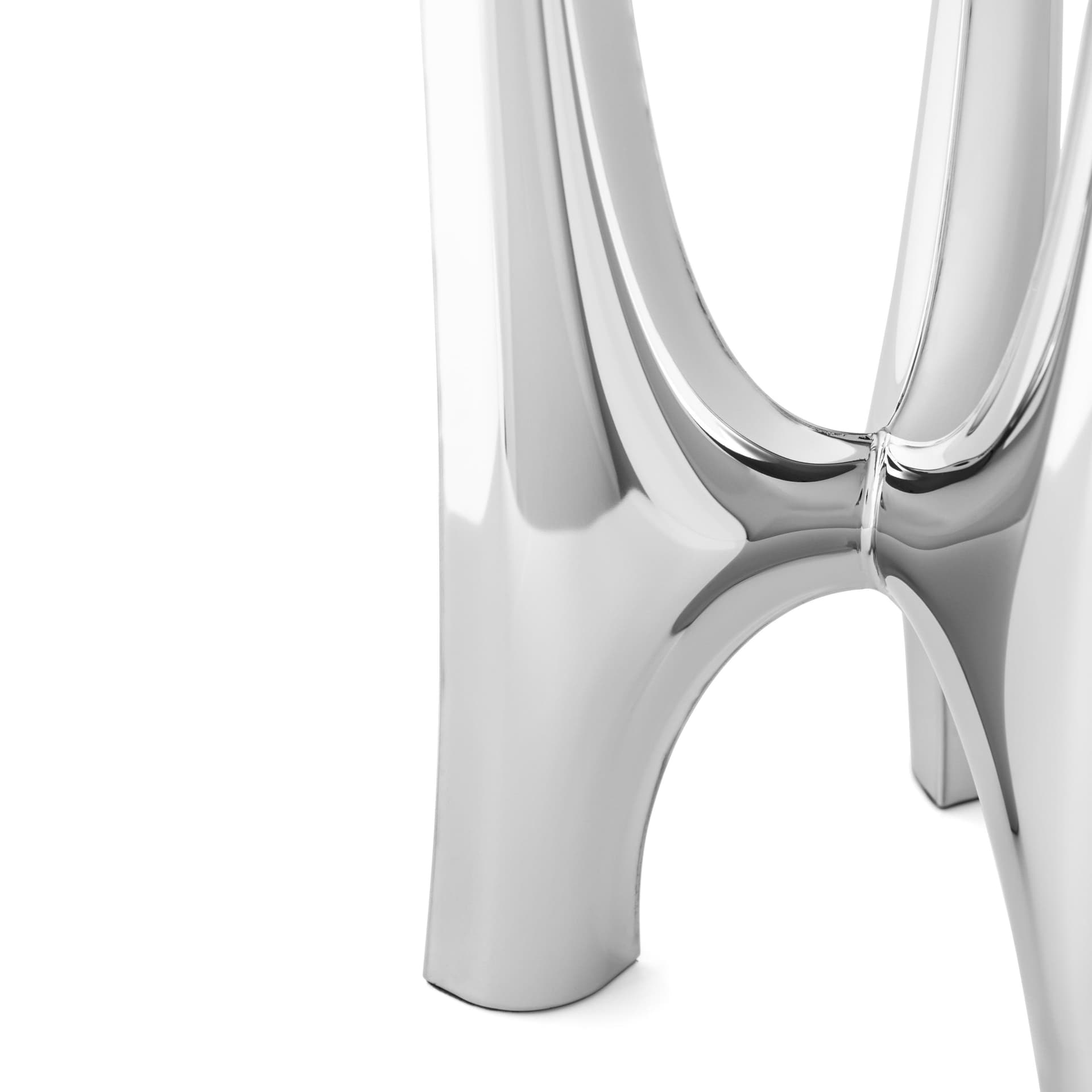 Świecznik TRIGLAV srebrny 41 cm, Zieta Studio - 122617