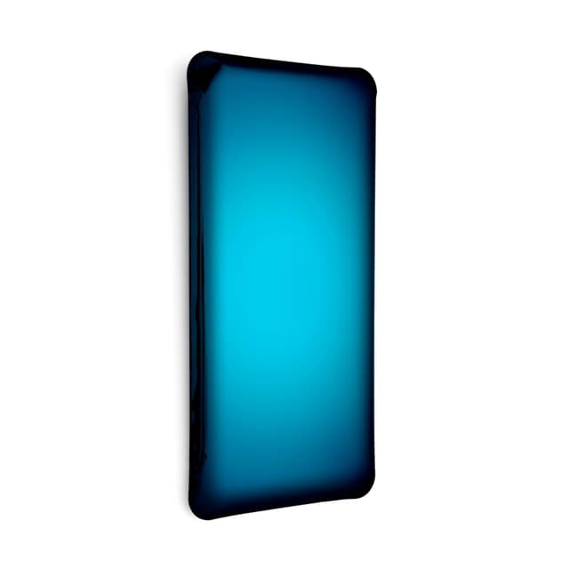 TAFLA Q wall mirror blue 120 cm, Zieta Studio - DIMENSION