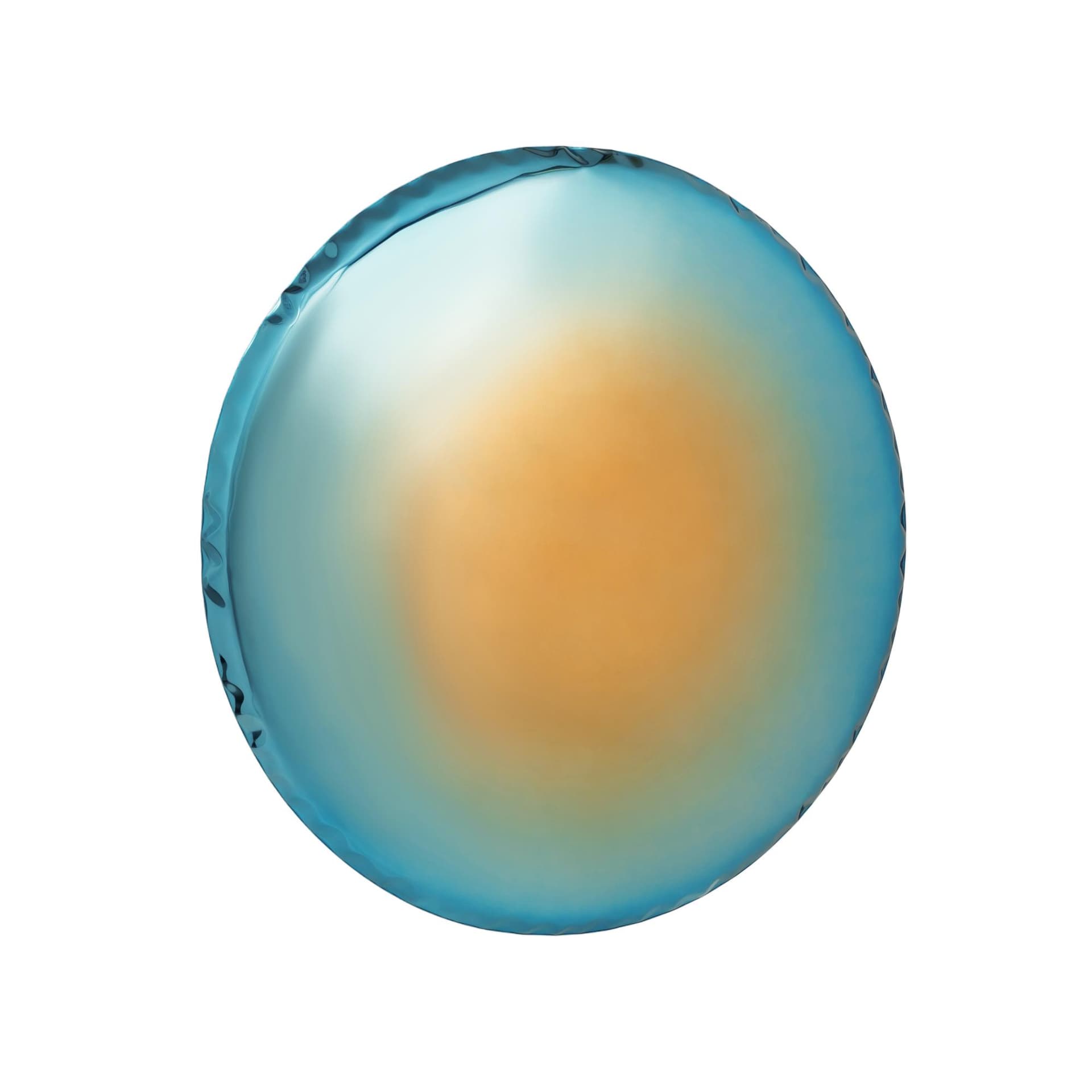 OKO transitions helix nebula blue-gold wall mirror 75 cm, Zieta Studio