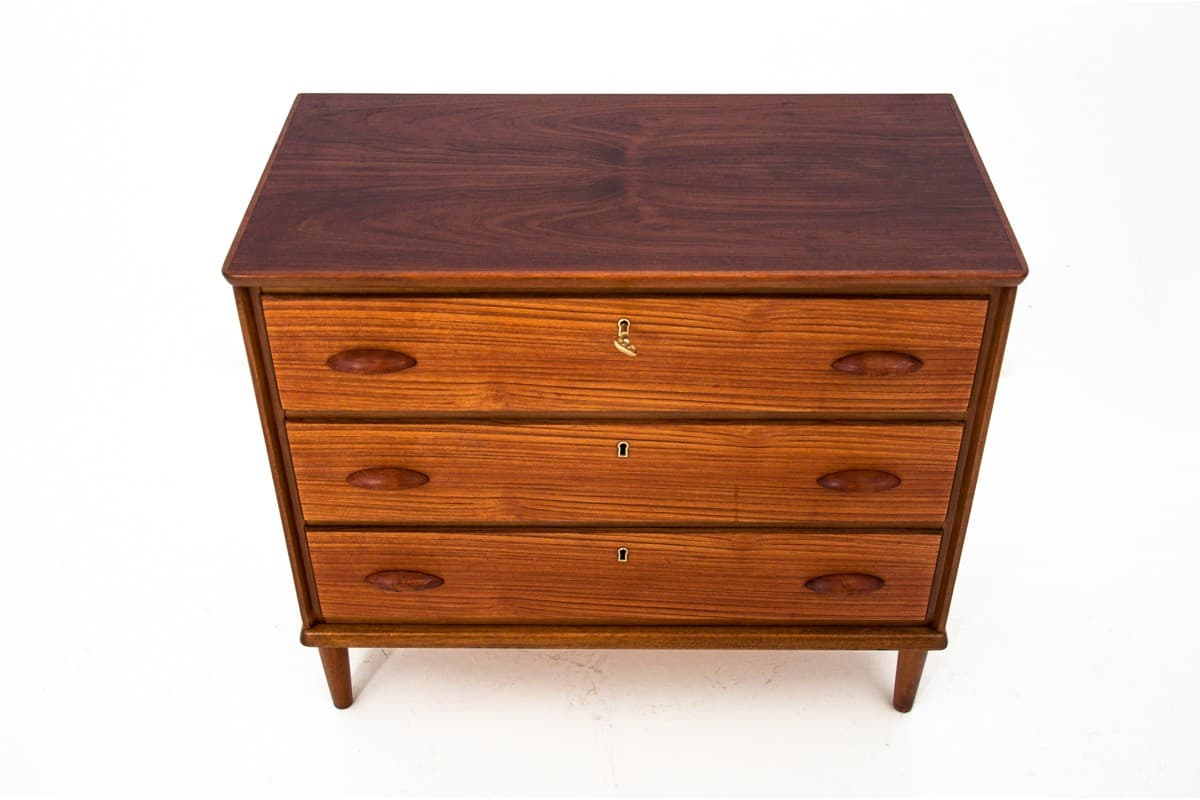 Teak Chest of Drawers, Danish Design, Denmark, 1960s - 58841