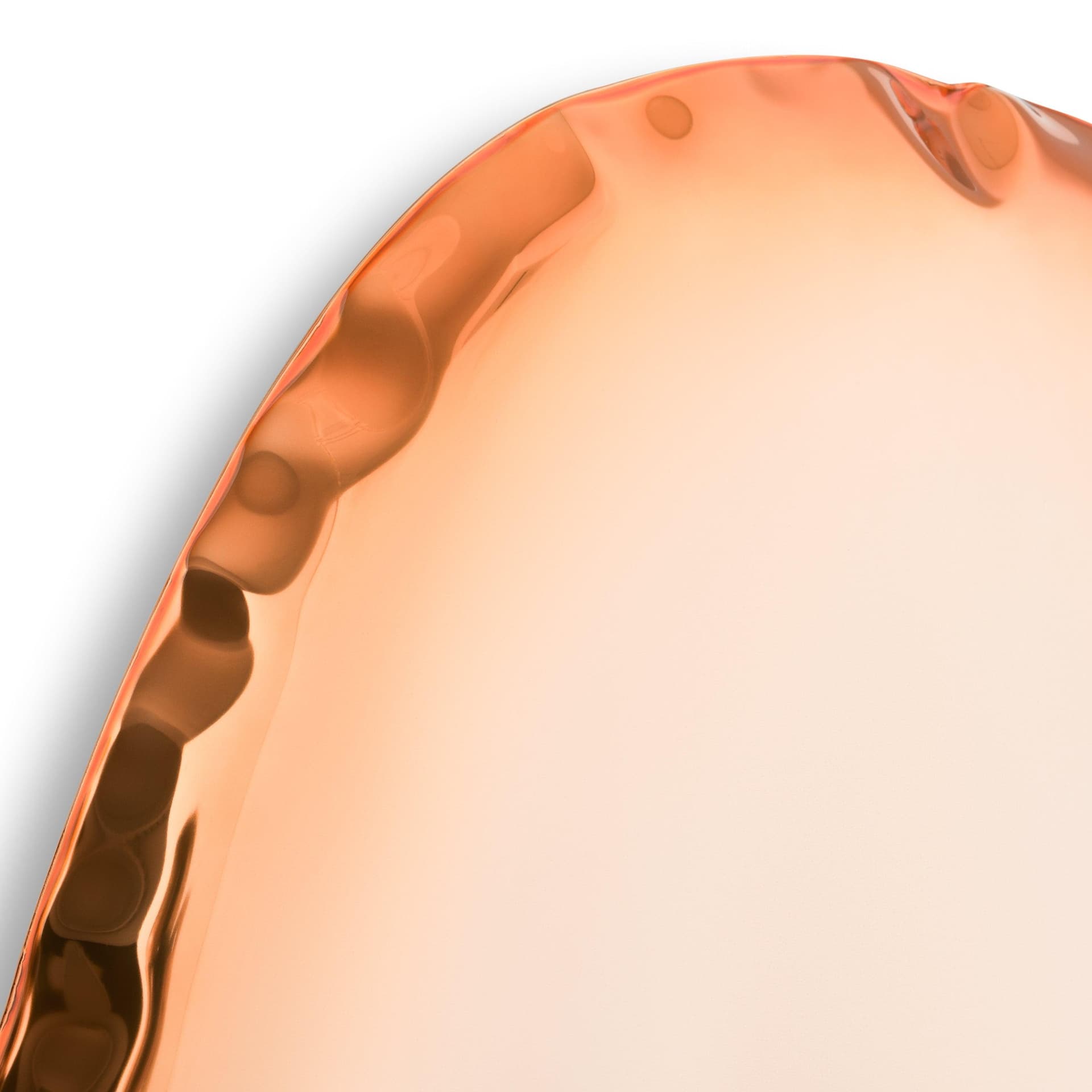 TAFLA O wall mirror, golden, O3, Zieta Studio - 122407